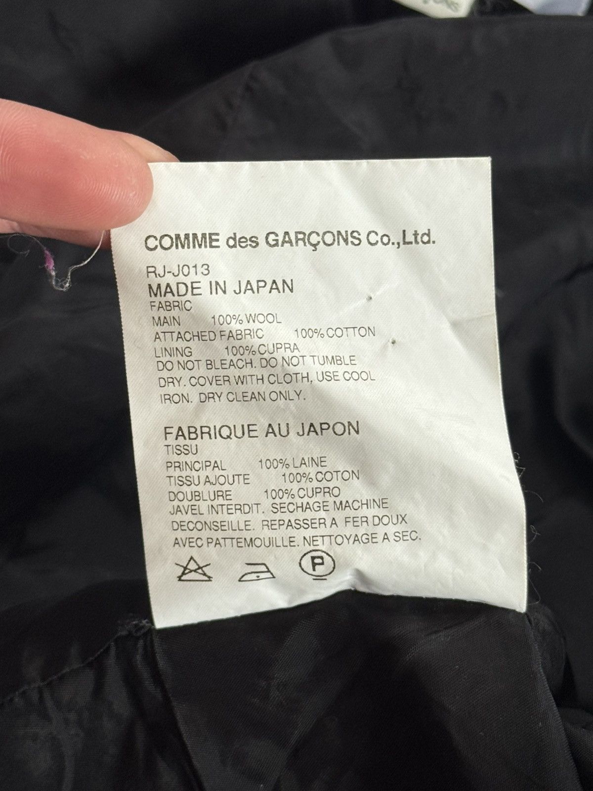Comme des Garcons Comme des Garcons M/size wmns blazer wool jacket tweed Size M / US 6-8 / IT 42-44 - 11 Thumbnail