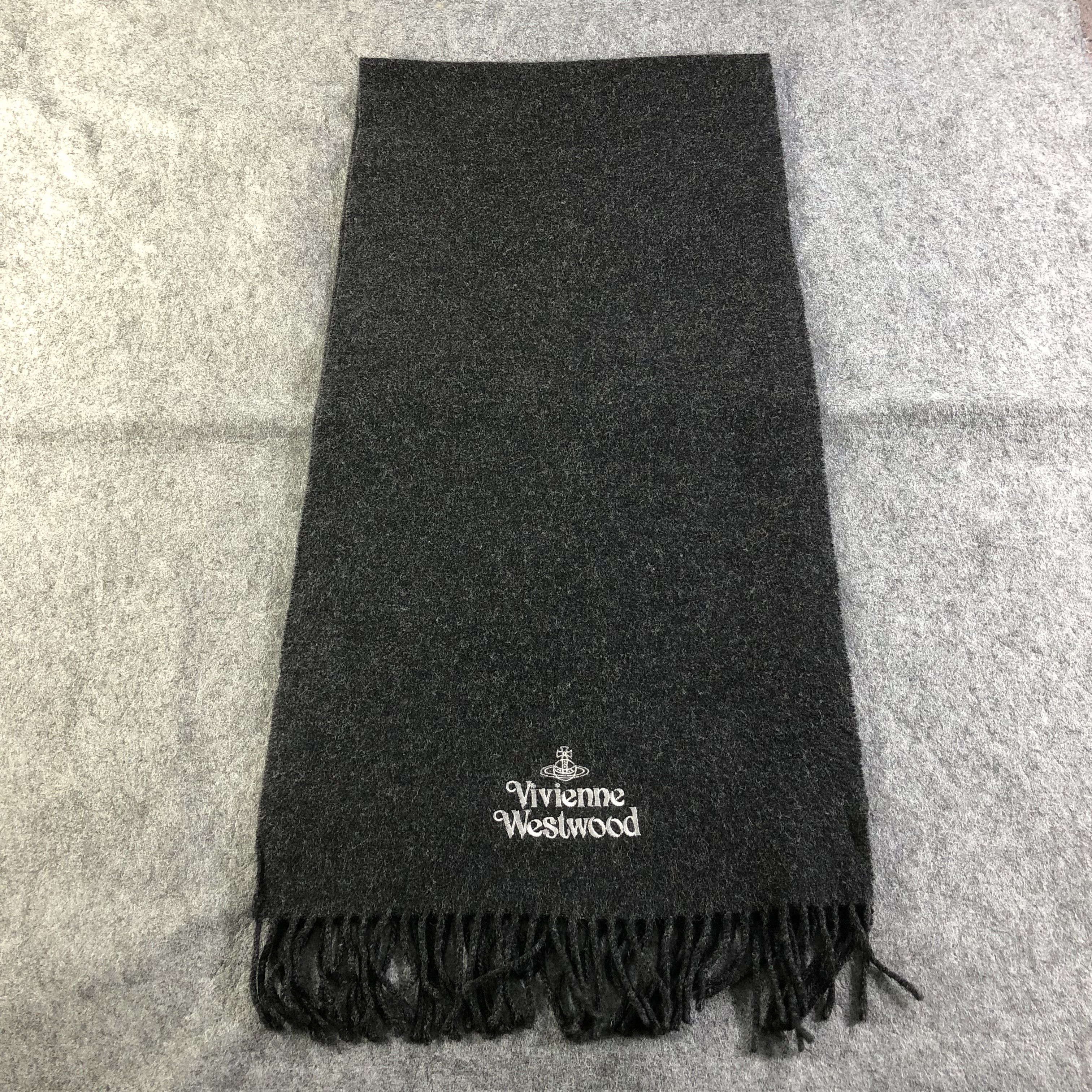 Vivienne Westwood Vivienne Westwood Wool Scarf Muffler V1796 Size ONE SIZE - 2 Thumbnail