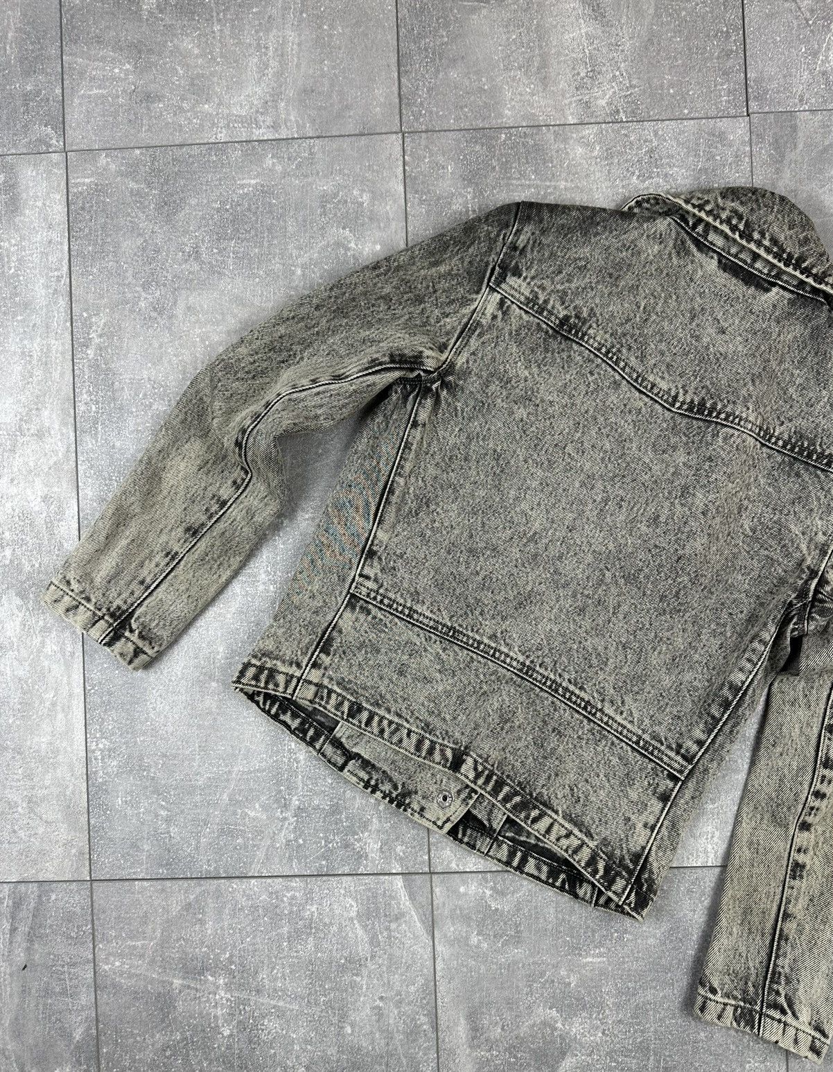 Levi's Levis Women’s Denim Rider Retro Silver Jacket Size XS / US 0-2 / IT 36-38 - 17 Thumbnail