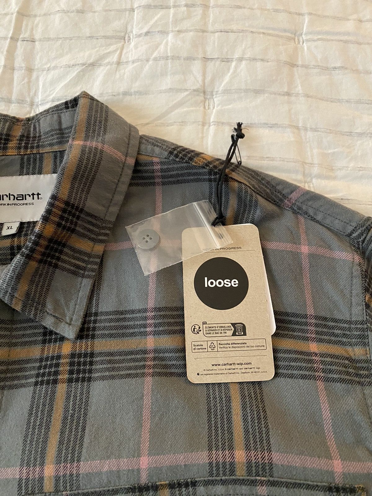 Carhartt Wip Carhartt WIP L/S Hadley Shirt XL Size US XL / EU 56 / 4 - 9 Thumbnail