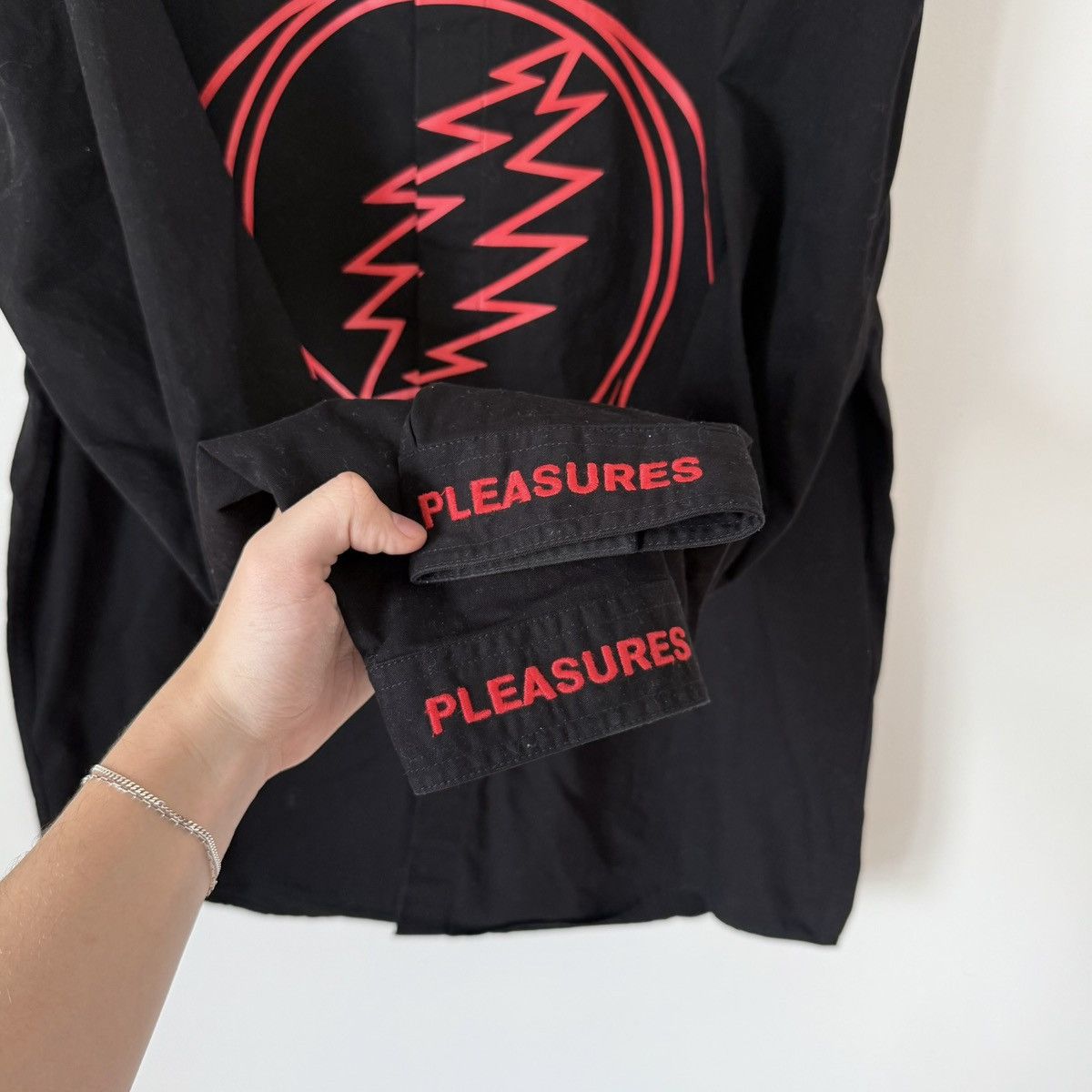 Pleasures Pleasures x Grateful Dead Steal Your Face Skull Shirt Size US XL / EU 56 / 4 - 5 Thumbnail