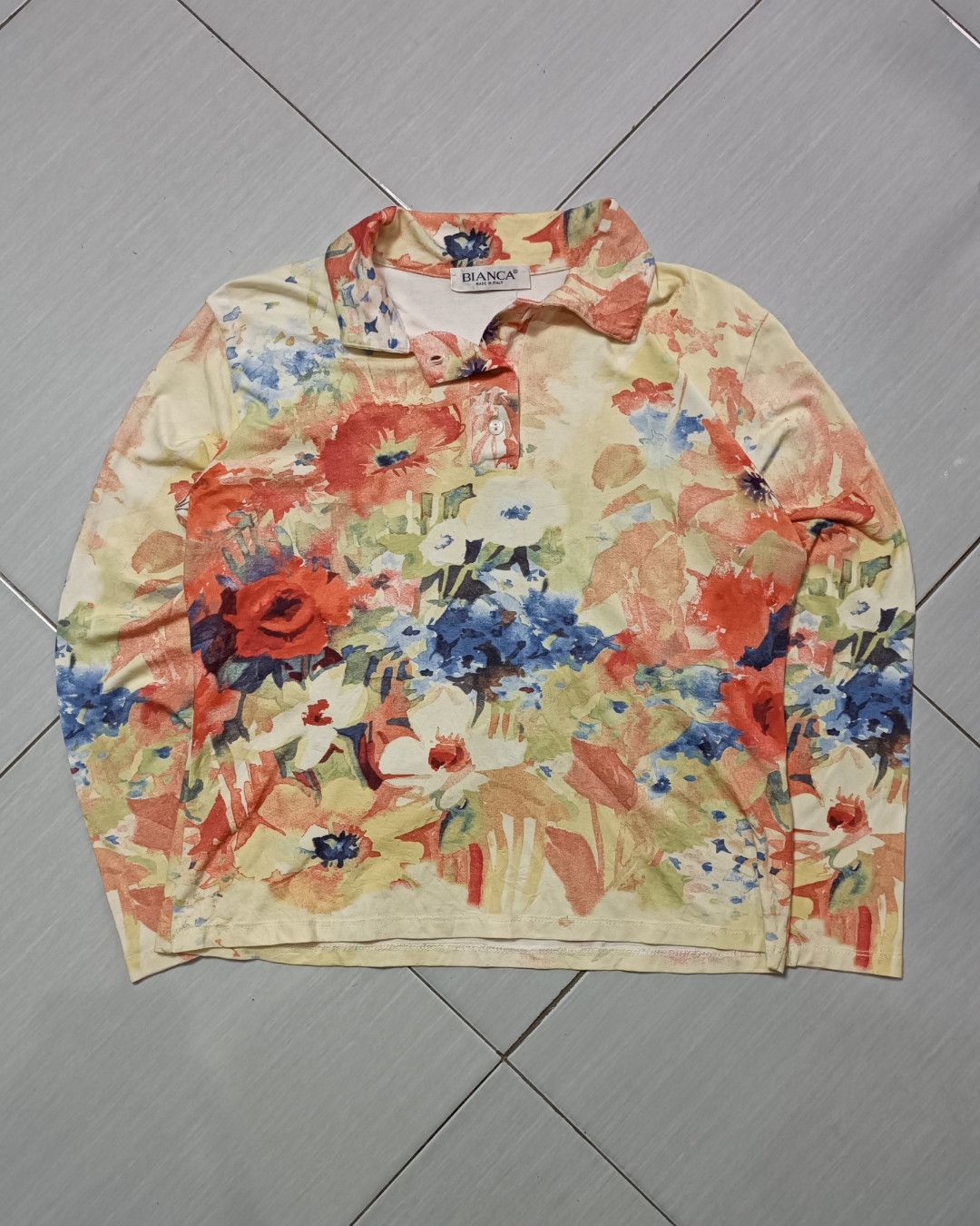 Other Bianca Made In Italy Longsleeve T-Shirt Size US M / EU 48-50 / 2 - 1 Thumbnail