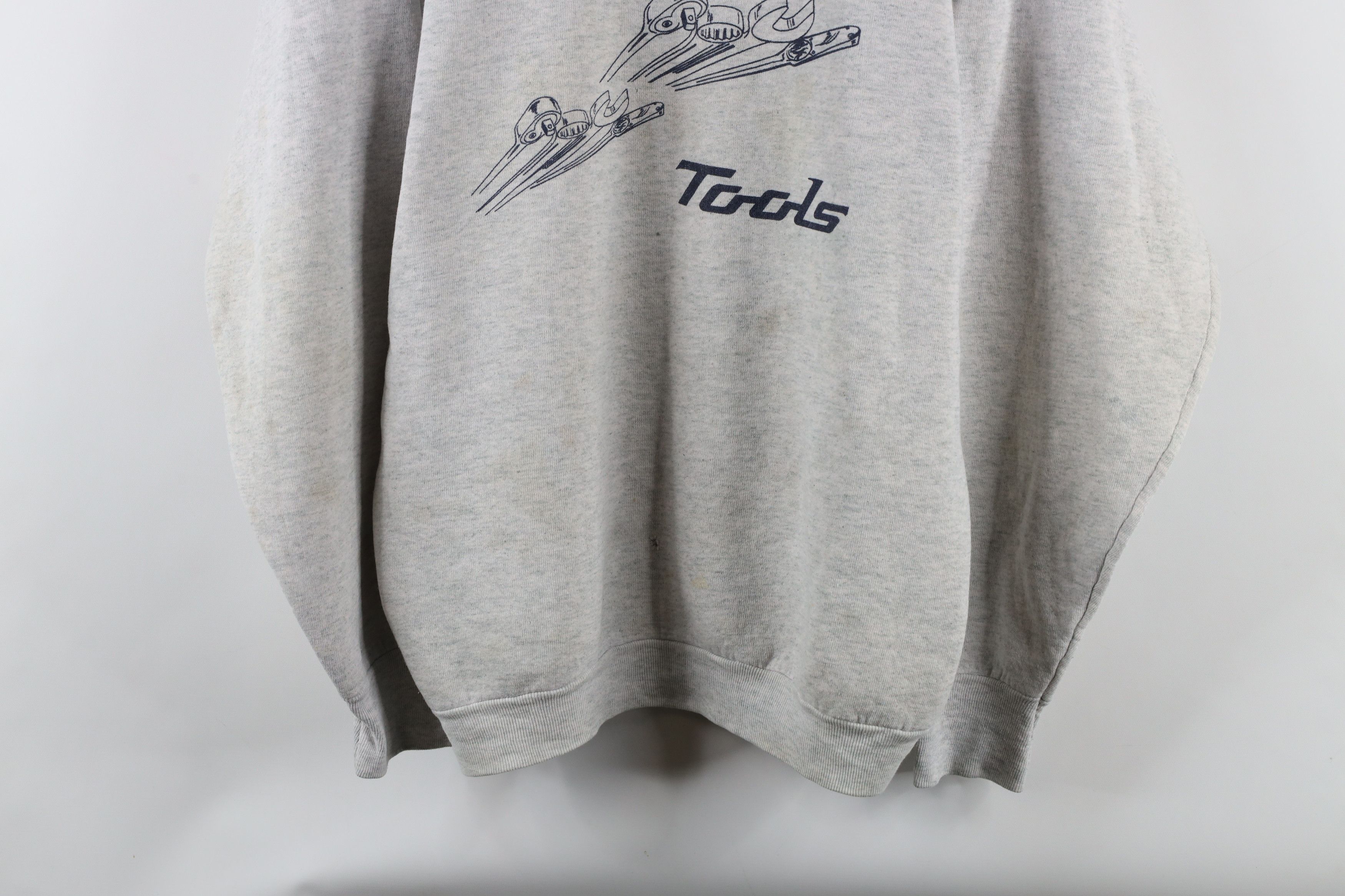 Vintage Vintage 90s Spell Out Snap On Tools Crewneck Sweatshirt USA Size US XL / EU 56 / 4 - 3 Thumbnail