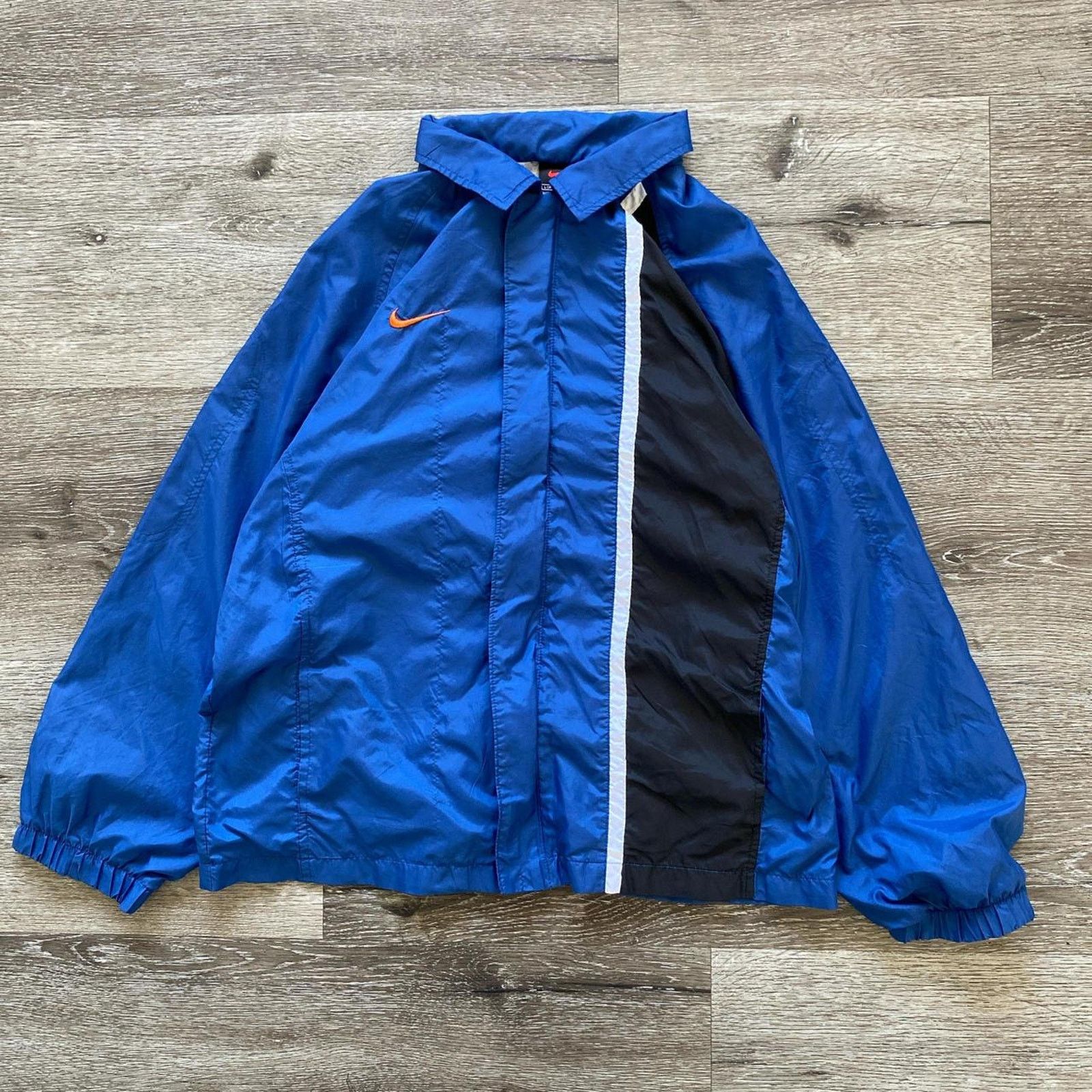 Nike Vintage 90s Nike Windbreaker Size US L / EU 52-54 / 3 - 1 Thumbnail