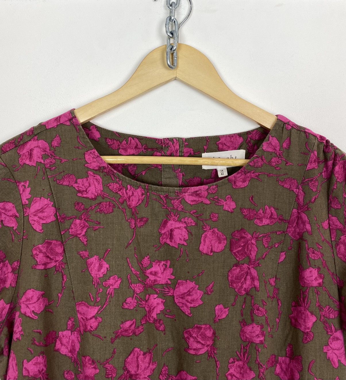 Other Thought Floral Midi Dress Floral Dress Y2K Toast Style Size XL / US 12-14 / IT 48-50 - 2 Thumbnail