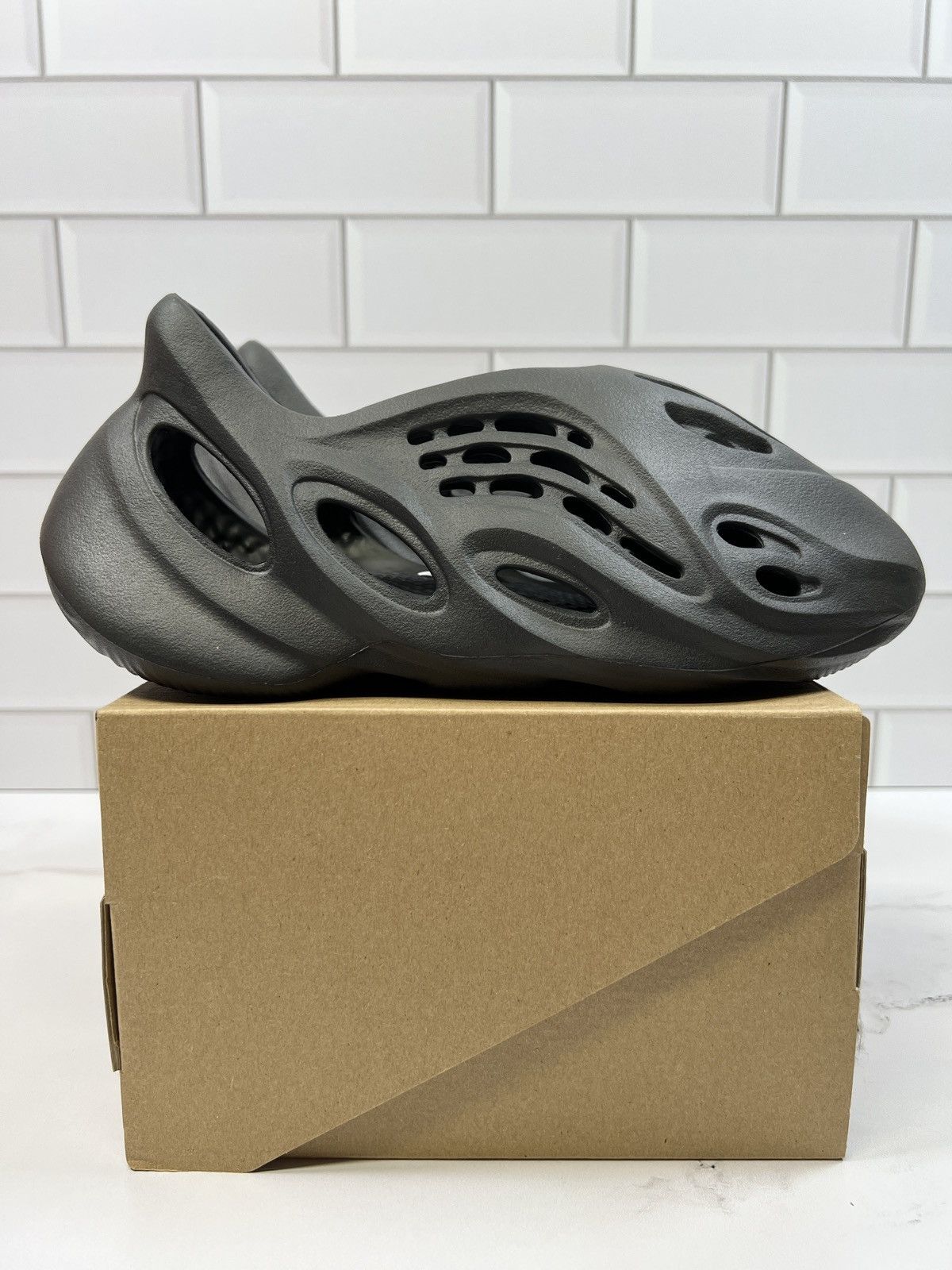 Adidas Adidas Yeezy Foam Runner Runners Slippers Black | Grailed