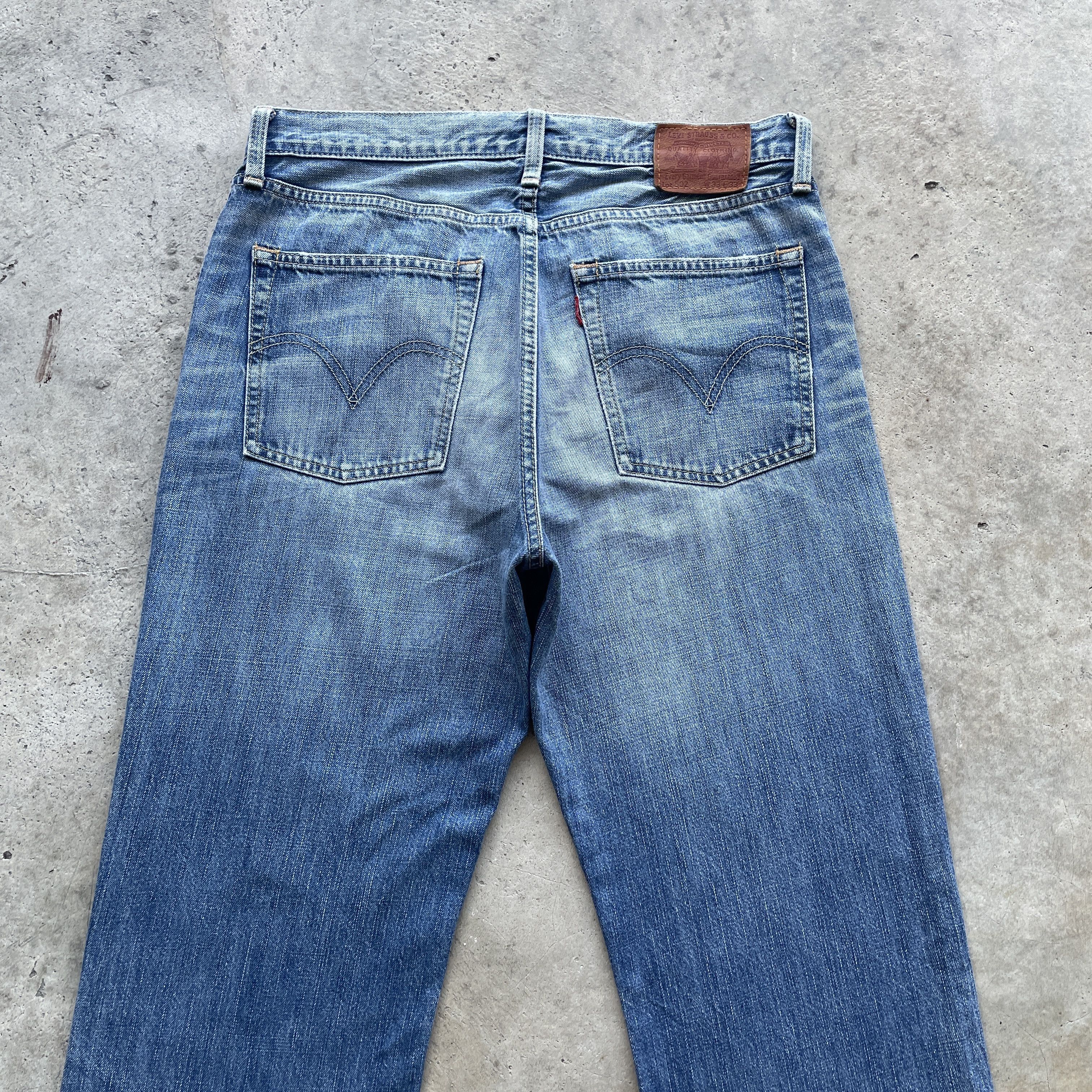 Levi's VINTAGE LEVI’S 502 JEANS FADED DENIM PANTS DISTRESSED W32 Size US 32 / EU 48 - 10 Thumbnail