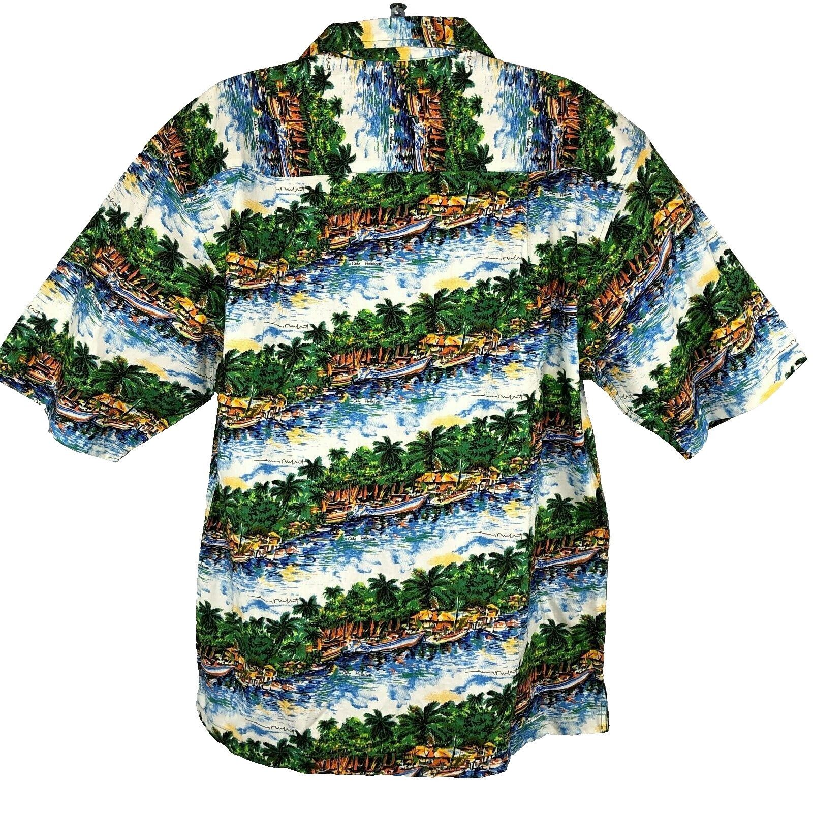 Other Guy Buffet Haleiwa Oahu Mens Hawaiian Shirt size XL 49x32 PJ Size US XL / EU 56 / 4 - 3 Thumbnail