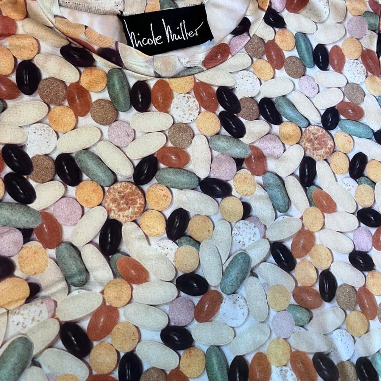 Nicole Miller NICOLE MILLER • RARE VINTAGE VITAMIN PHOTO PRINT BODYSUIT S Size S / US 4 / IT 40 - 3 Thumbnail