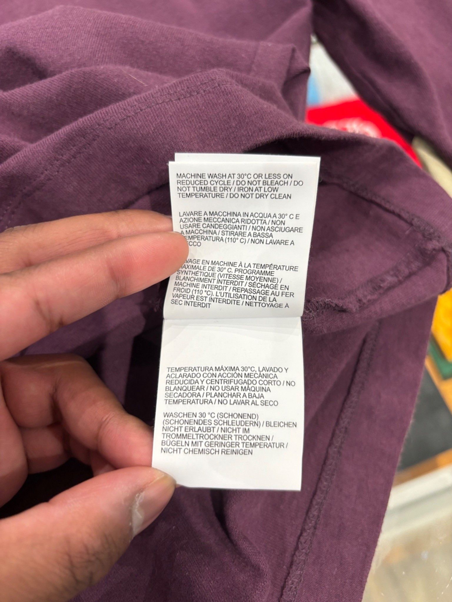 Off-White OFF-WHITE Diagonal Tape Arrows Crew Sweatshirt Purple Size US XL / EU 56 / 4 - 9 Thumbnail