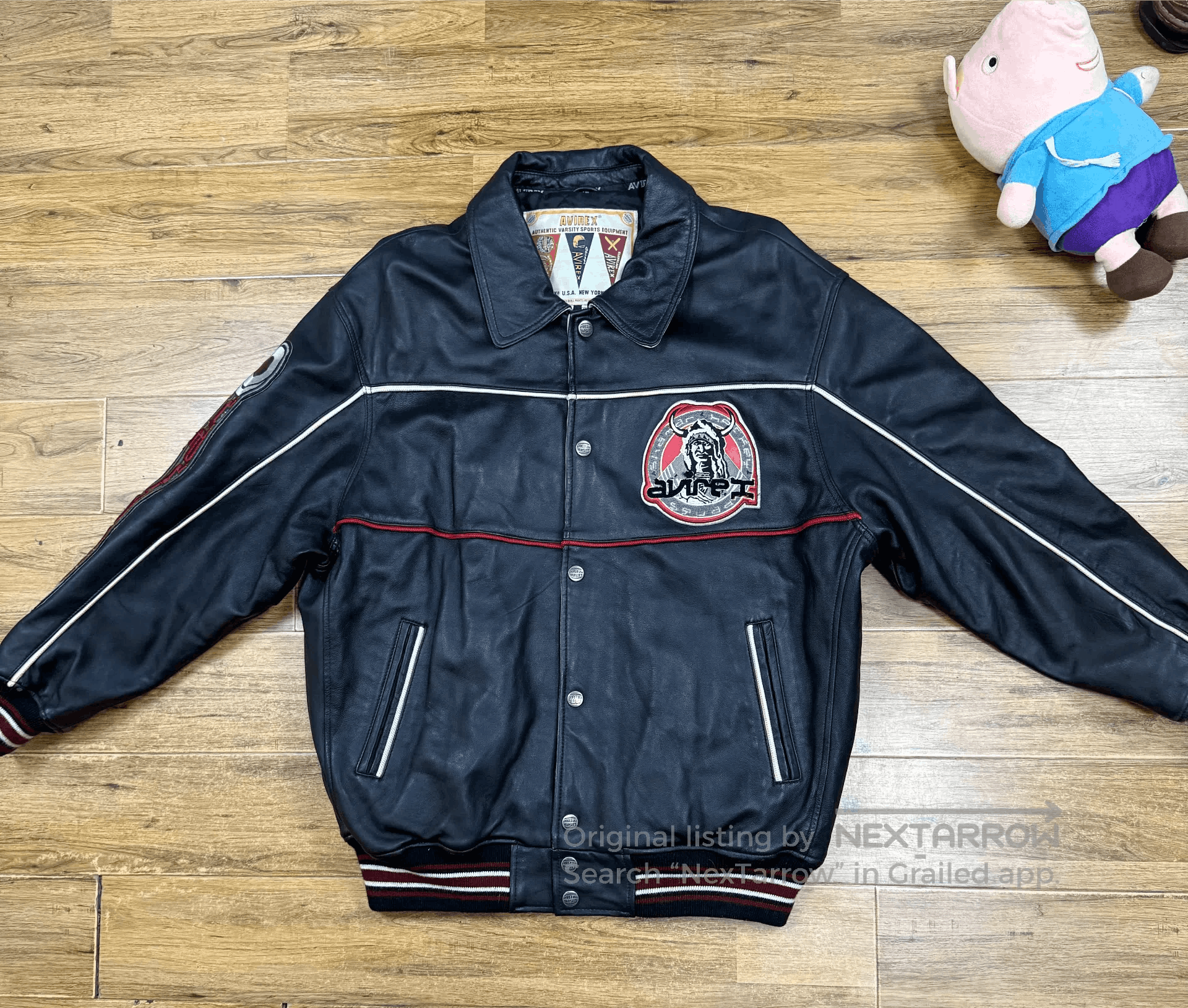 Avirex Classic Avirex Thick Leather Flight Jacket. Size US XXL / EU 58 / 5 - 1 Thumbnail