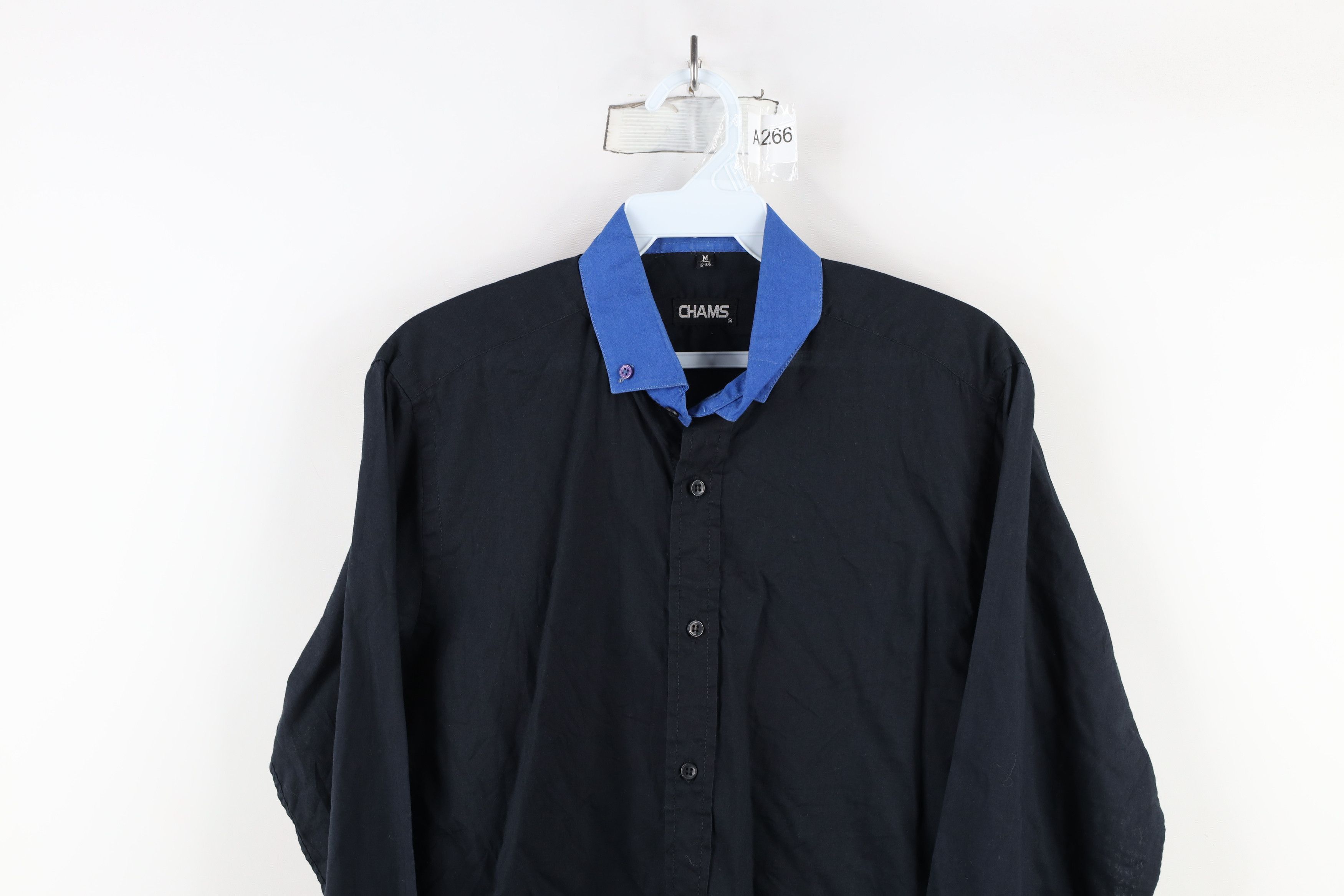 Vintage Vintage 80s 90s Streetwear Block Collared Button Down Shirt Size US M / EU 48-50 / 2 - 2 Thumbnail