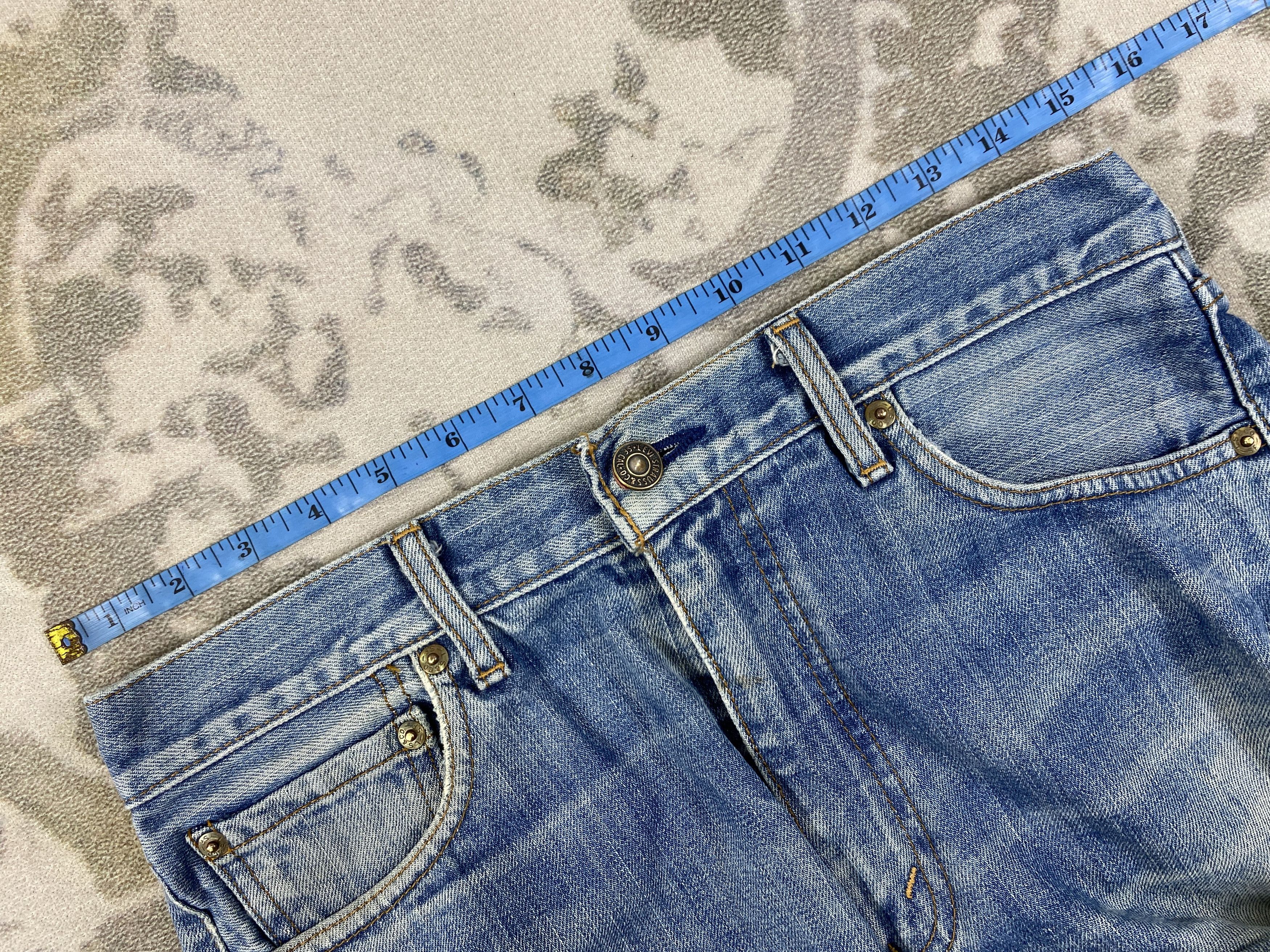 Levi's Distressed Blue Vintage Levi's 505 Jeans 30x31 Denim- JN3529 Size US 30 / EU 46 - 5 Thumbnail