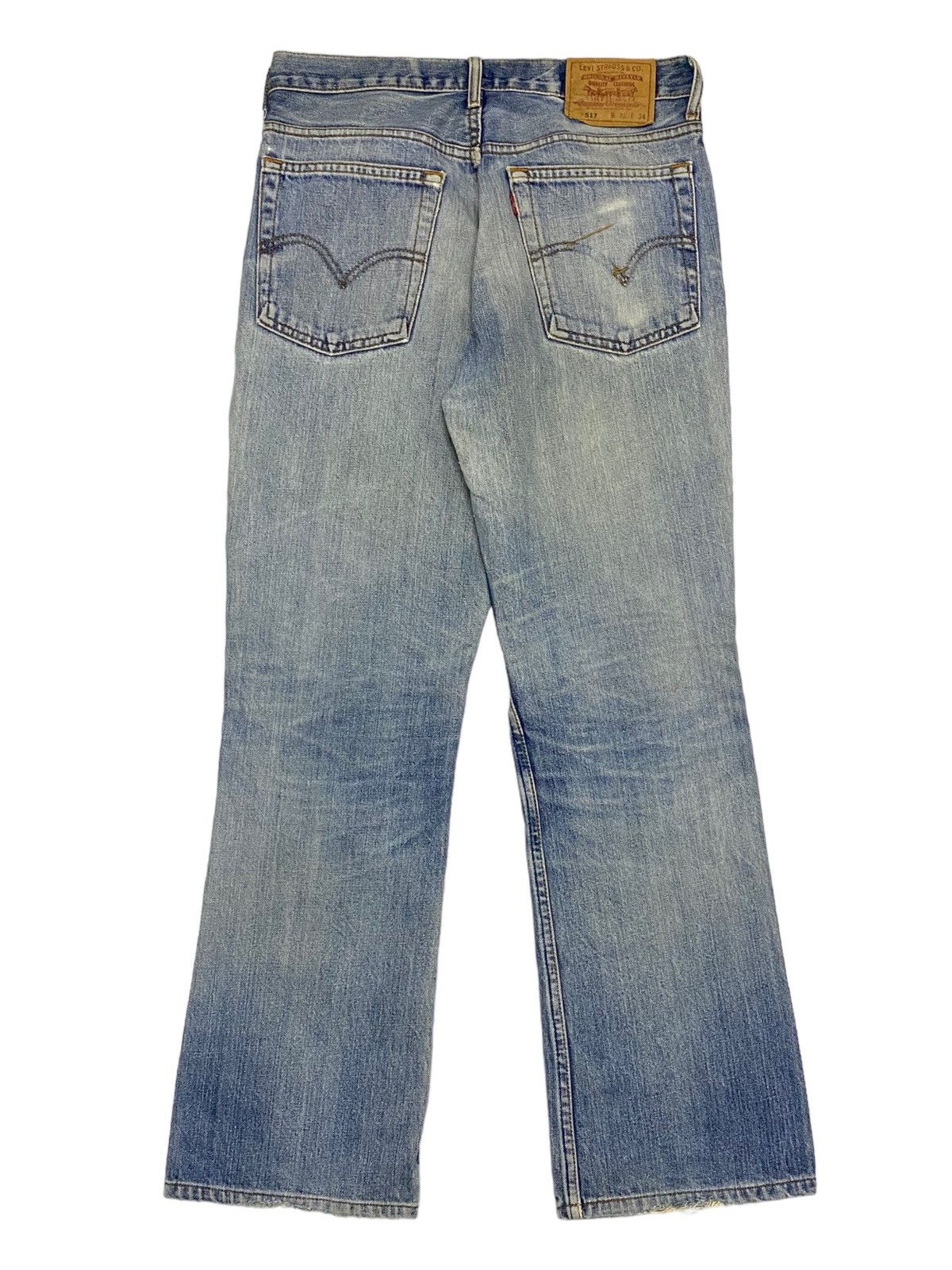 Levi's Vintage Clothing Levis Vintage Clothing 517 Distressed Denim Light Washed Size US 30 / EU 46 - 6 Thumbnail