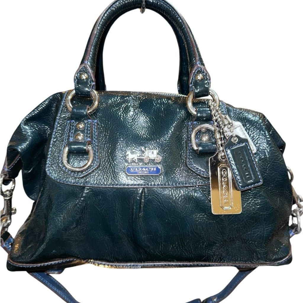 Coach Coach Madison Sabrina Satchel 14178 Cobalt Blue 2 way Size ONE SIZE - 2 Thumbnail