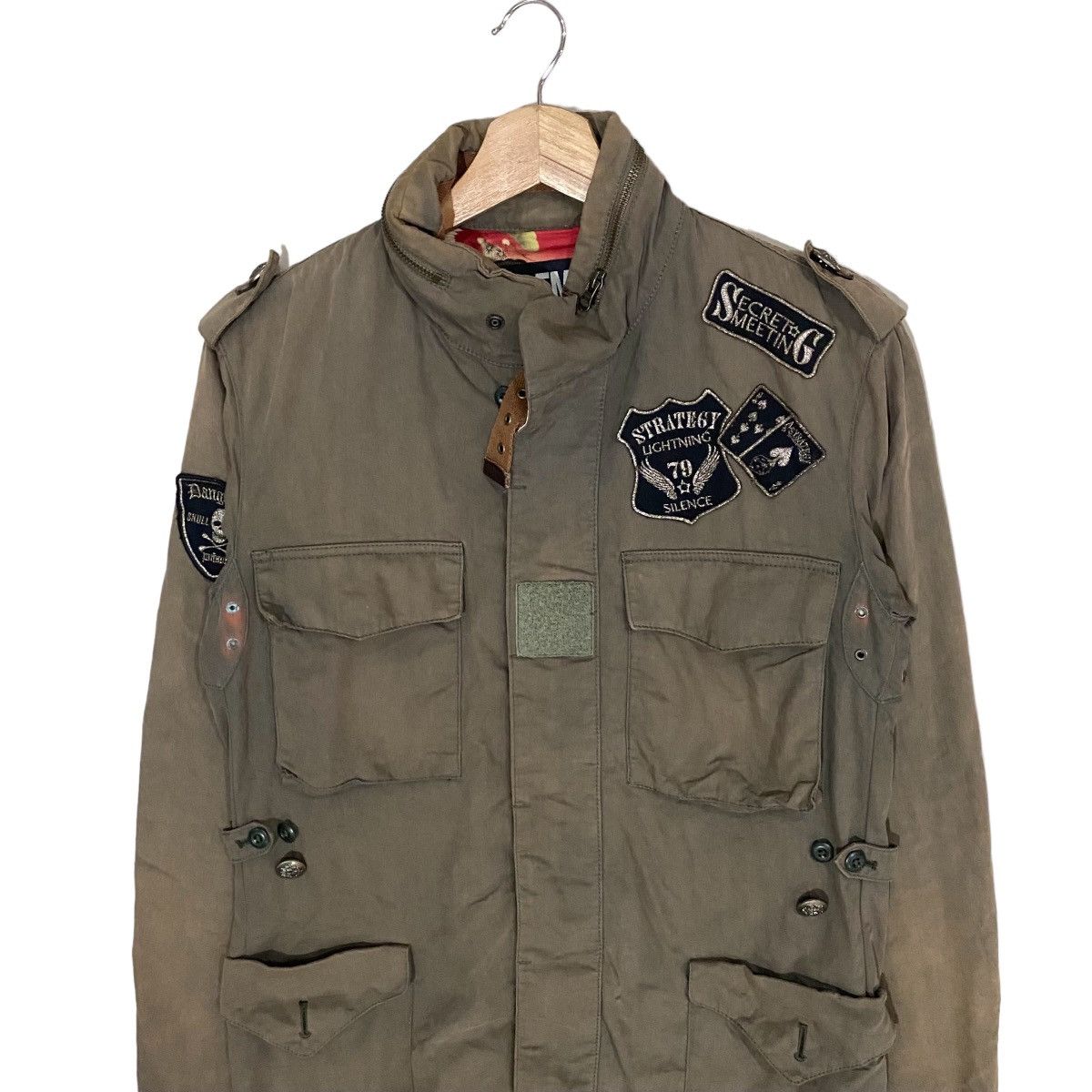 If Six Was Nine × PPFM 🔥VINTAGES PPFM SKULLS MILITARY PARKA JACKET Size US S / EU 44-46 / 1 - 3 Thumbnail