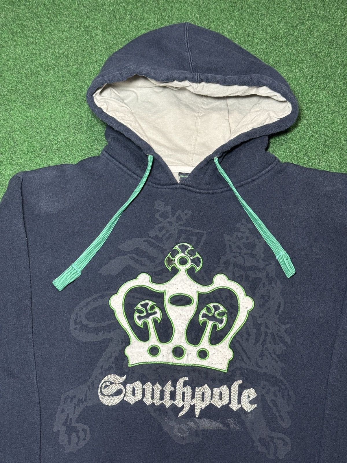 Southpole Southpole Crown Embroidered Hoodie M/L Jnco Style 23x28 Size US M / EU 48-50 / 2 - 2 Thumbnail