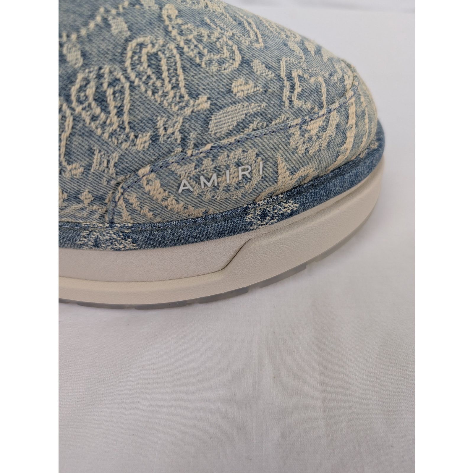 Amiri o1rshd1 Malibu Boot in Wash Indigo Size US 12 / EU 45 - 14 Thumbnail