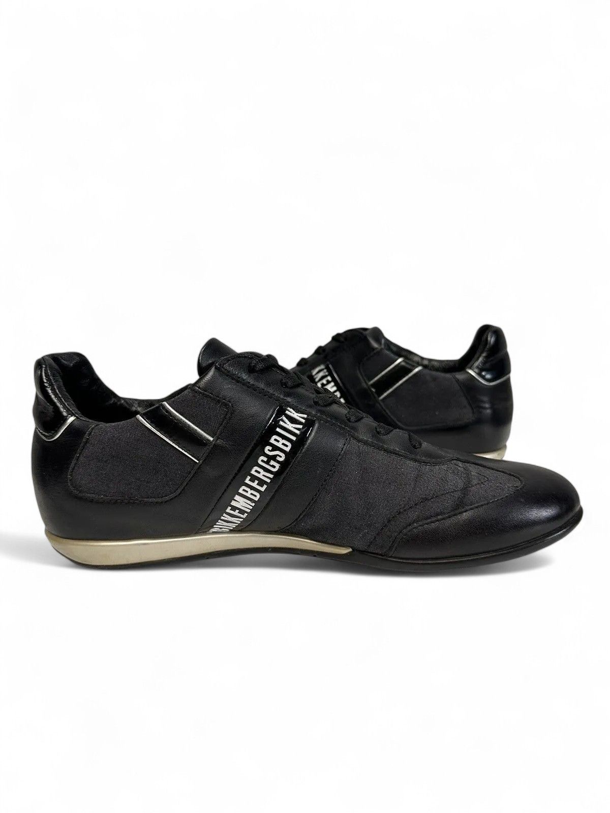 Dirk Bikkembergs Bikkembergs black leather sneakers vintage y2k sport style Size US 7 / EU 40 - 7 Thumbnail