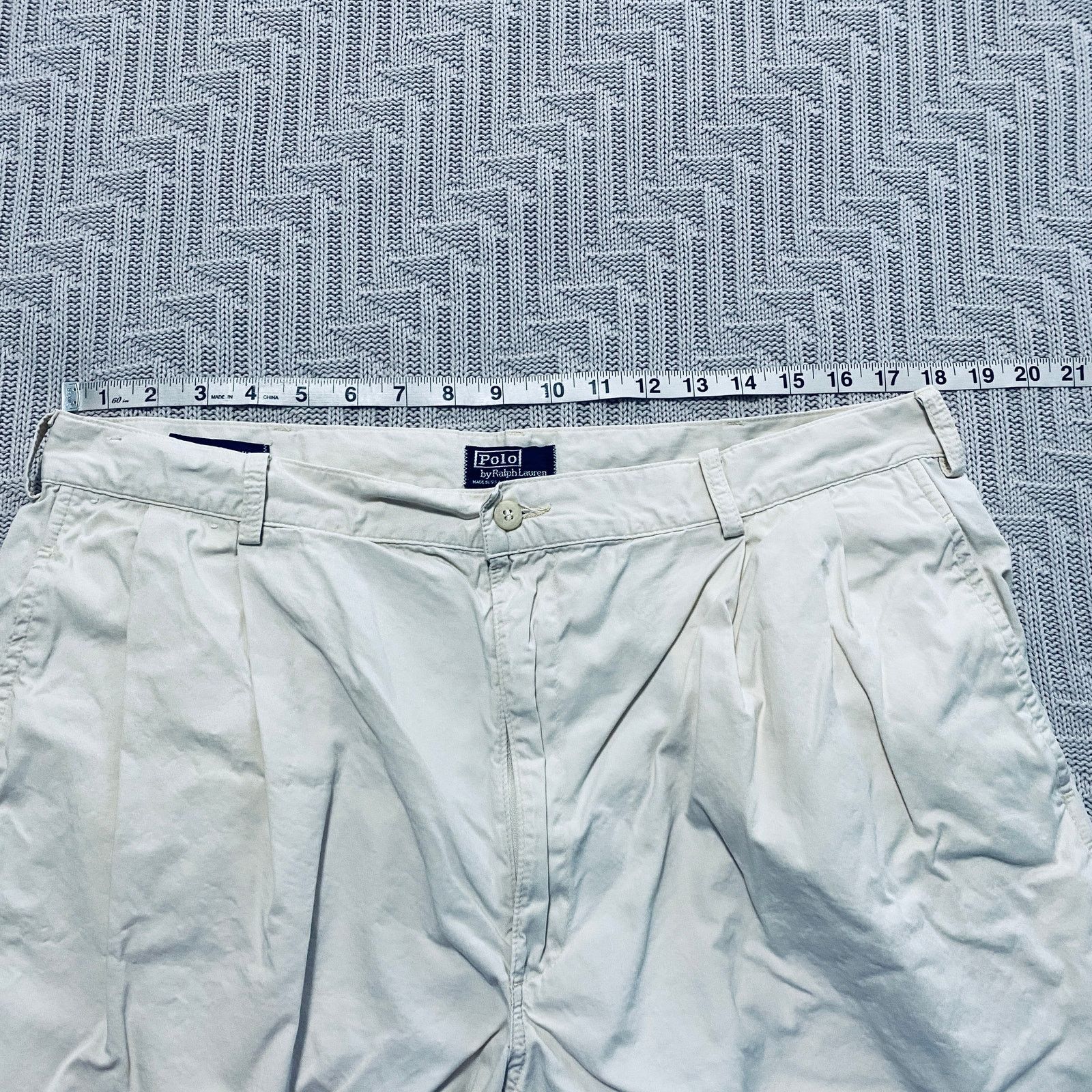 Polo Ralph Lauren Polo Ralph Lauren khaki chino classic golf shorts Size US 38 / EU 54 - 6 Thumbnail