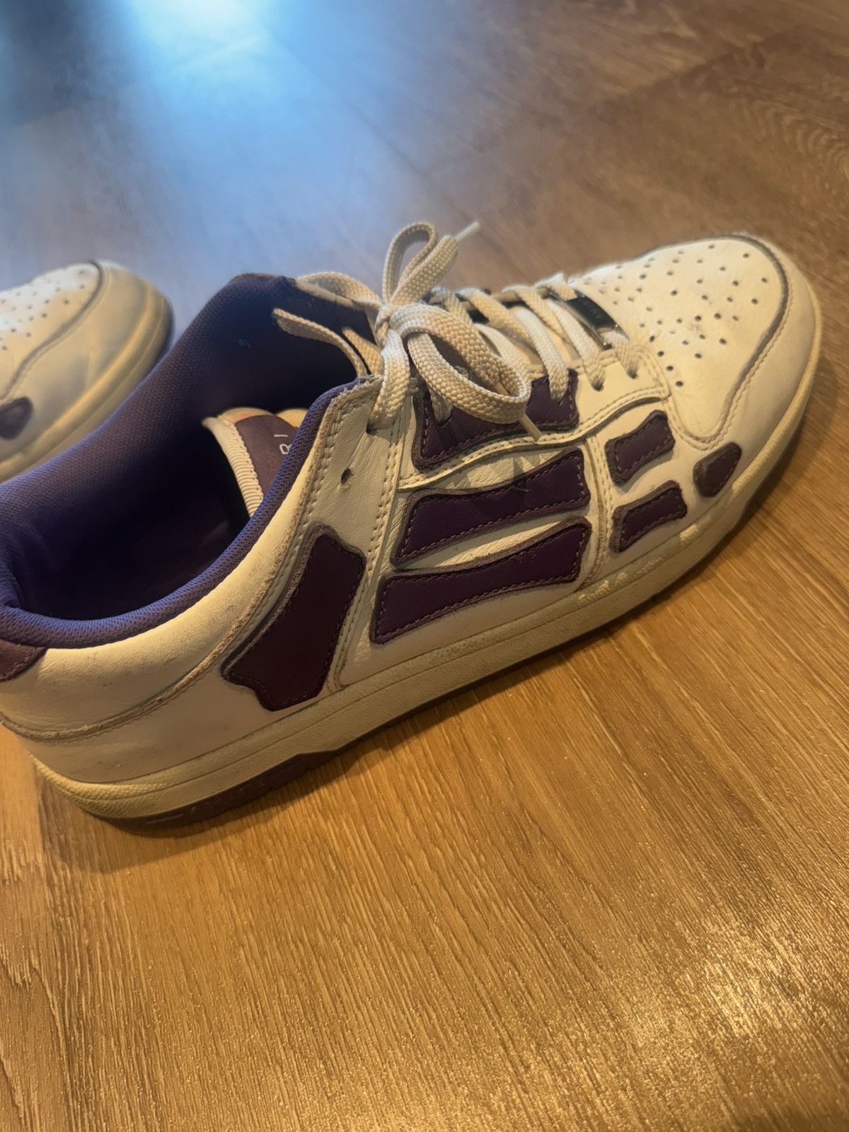Amiri Amiri Skeleton Purple Sneakers Size US 10 / EU 43 - 5 Thumbnail