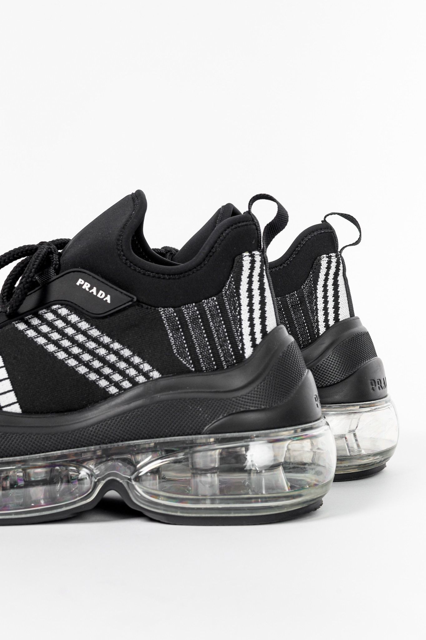 Prada Prada Cloudbust Nero Nylon Tech Low-Top Sneakers Size US 6 / IT 36 - 8 Thumbnail