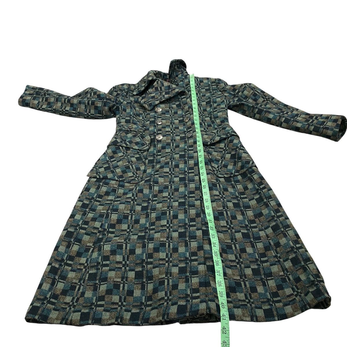 Other Vintage 60s Elgee Of London Wool Long Button Jacket Size M / US 6-8 / IT 42-44 - 12 Thumbnail