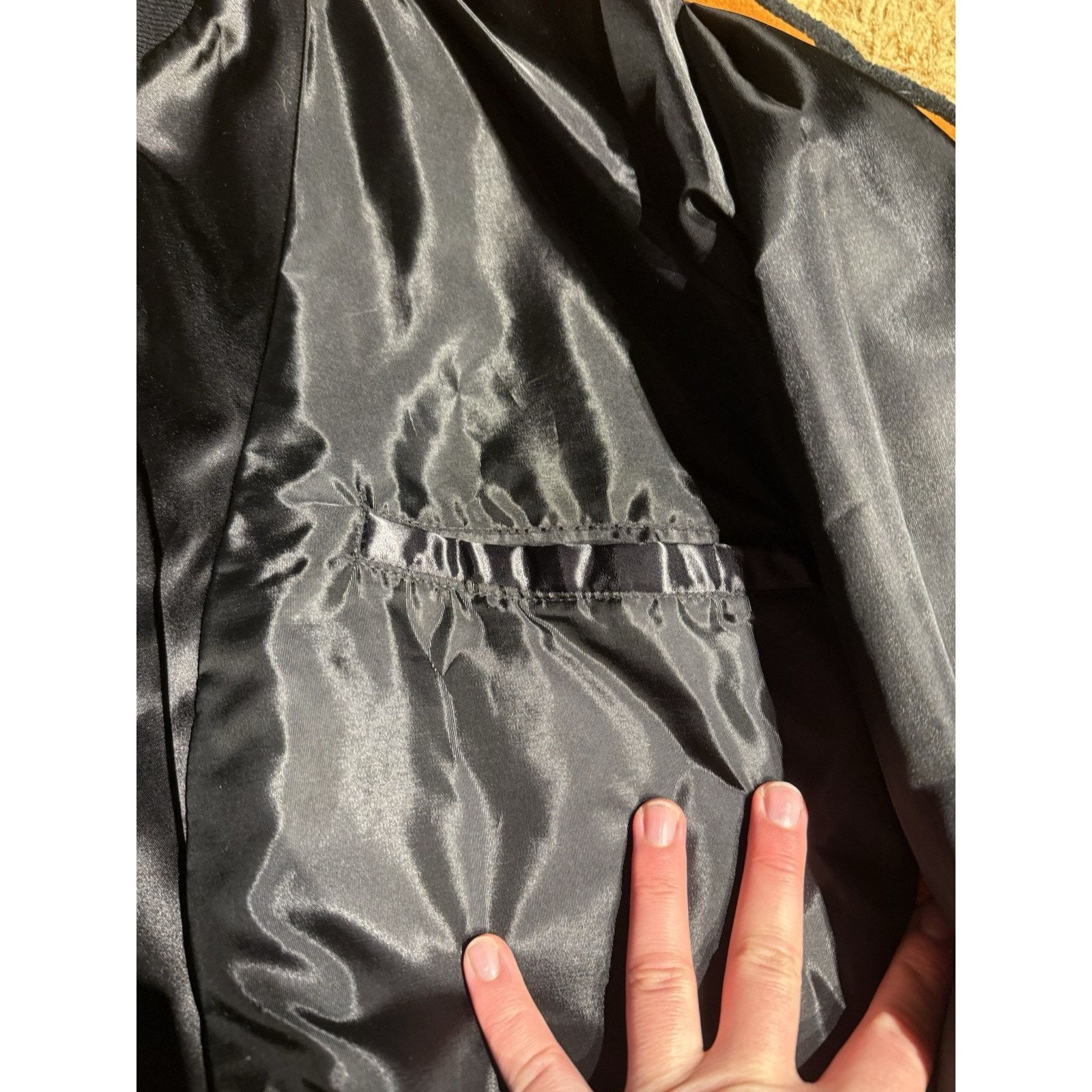 Band Tees × The Rolling Stones × Vintage Vintage 1989 London Rolling Stones Crew Jacket Reversible Size US L / EU 52-54 / 3 - 11 Thumbnail
