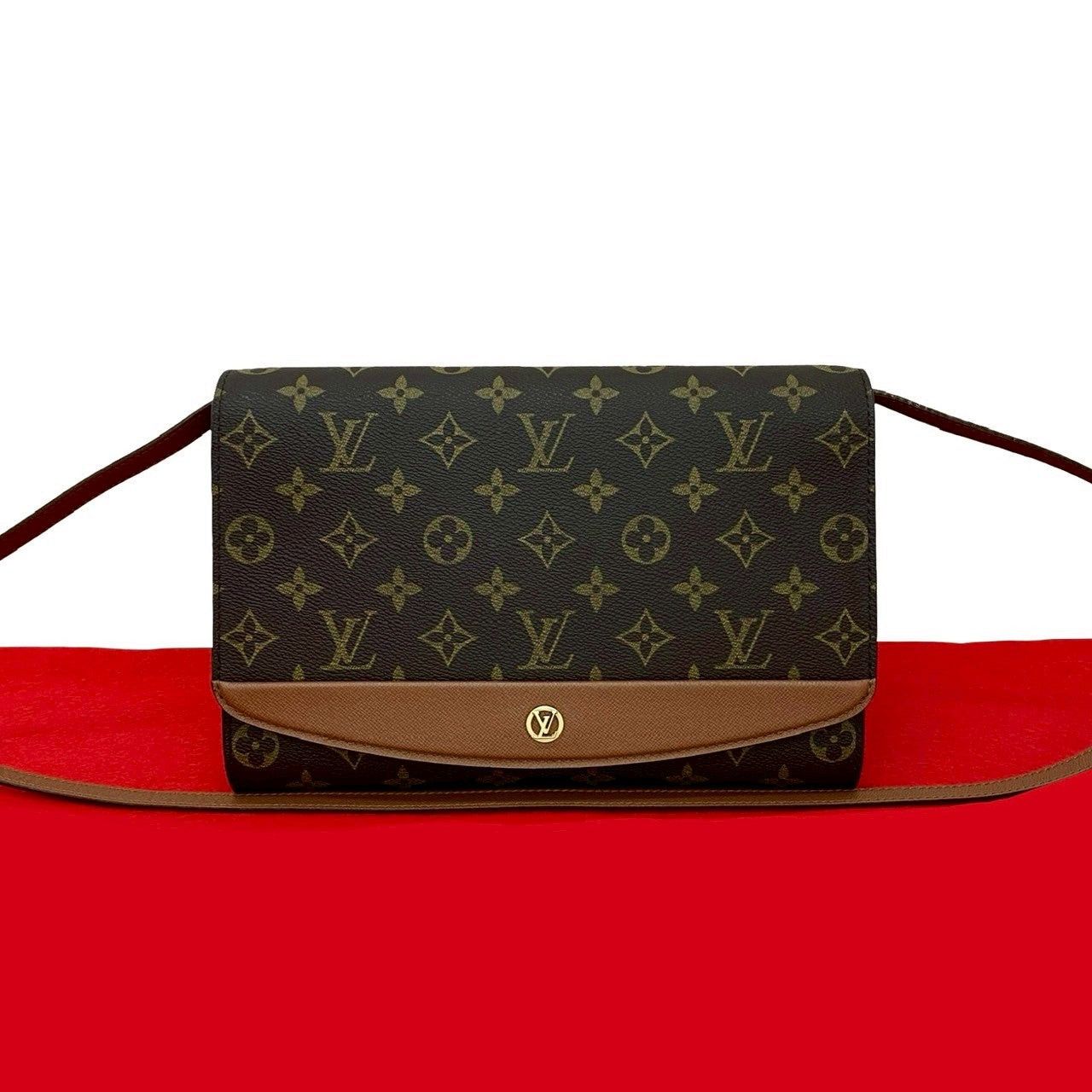 Louis Vuitton Louis Vuitton Shoulder Bag Brown Leather Size ONE SIZE - 1 Thumbnail