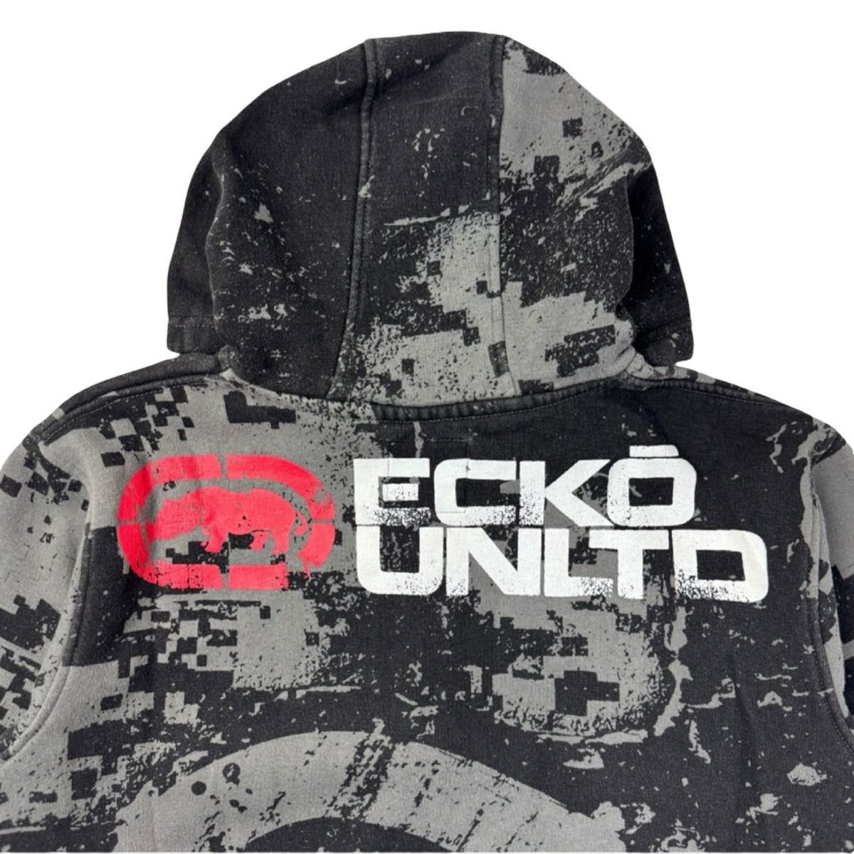 Ecko Unltd. Y2K Ecko Unltd. MMA Digi Camo Cyber Goth Emo Scene Hoodie Size US M / EU 48-50 / 2 - 5 Thumbnail