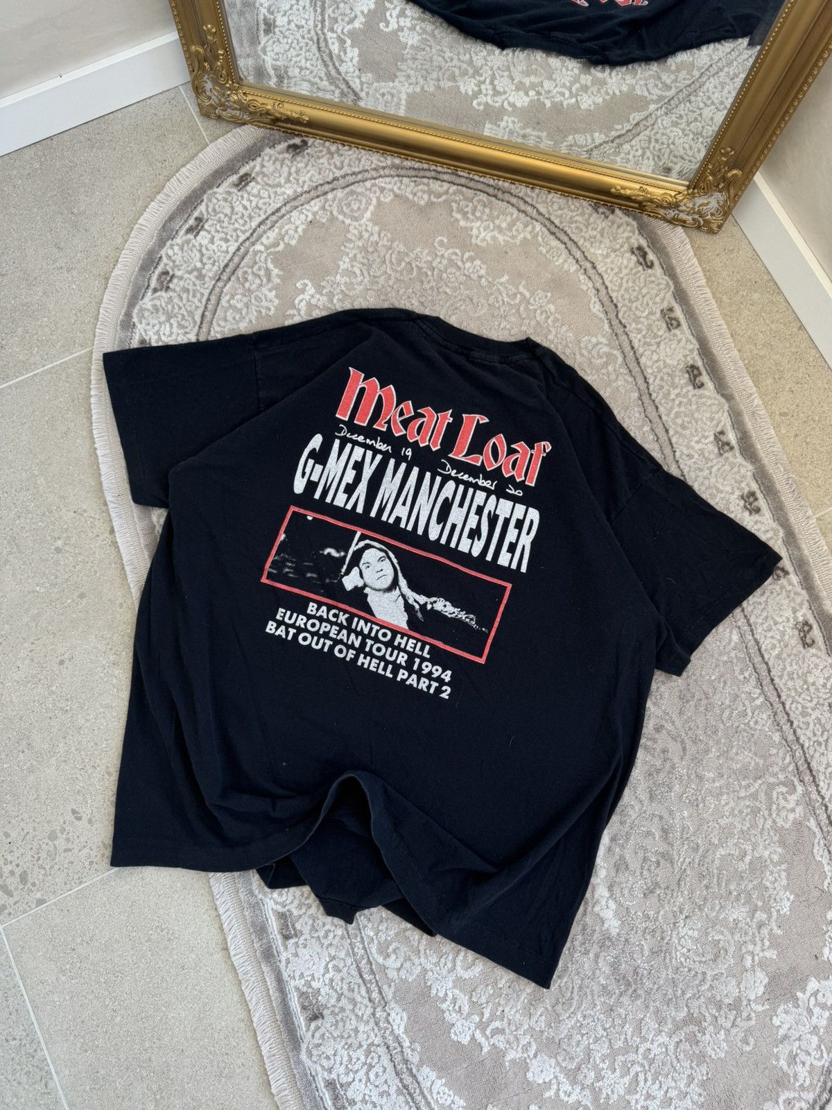 Vintage Vintage 1994 Meat Loaf T Shirt - Tour Concert Vtg Band Tee Size US XL / EU 56 / 4 - 11 Thumbnail