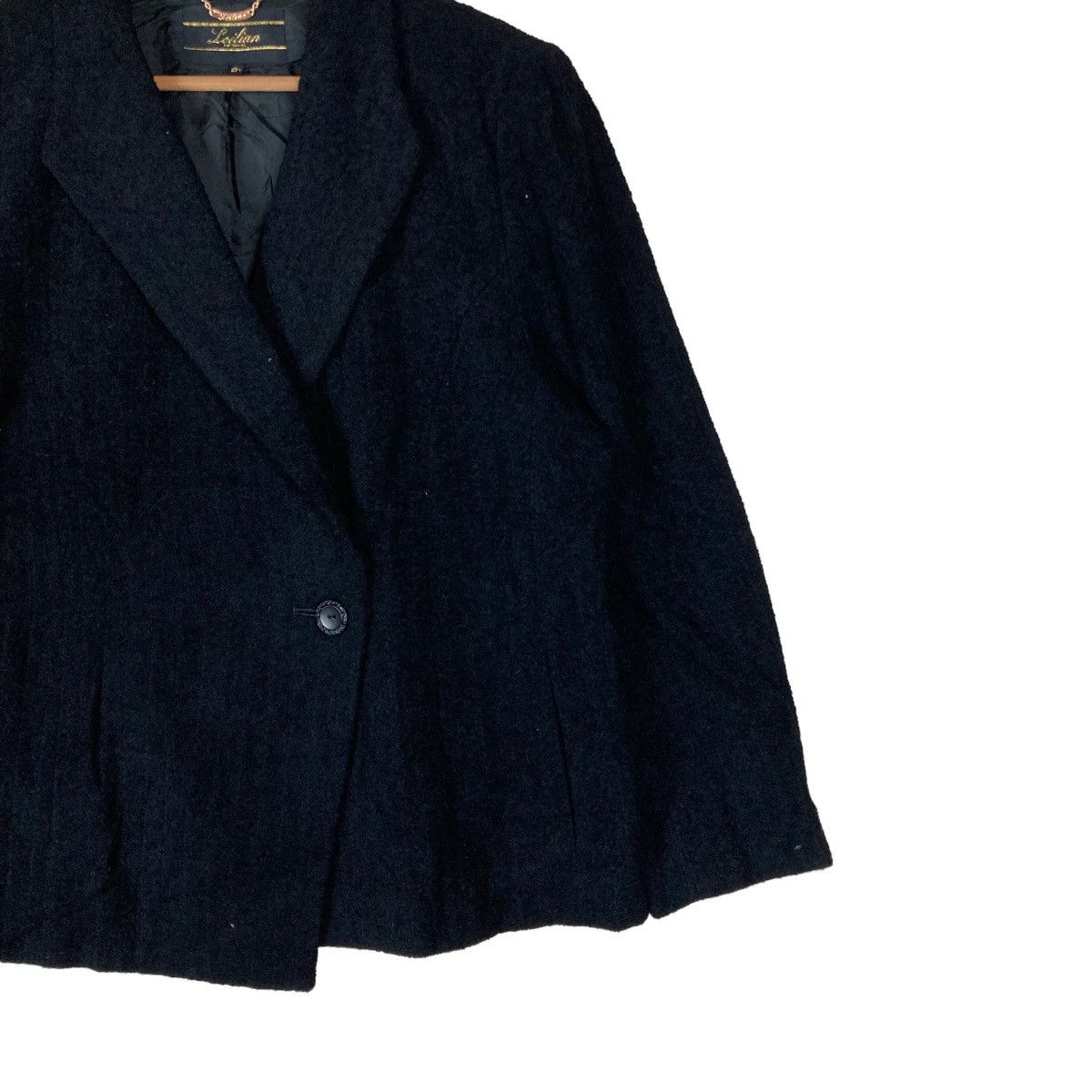 Vintage Leilian Luxury Fashion House Double Breasted Coat Jacket Size M / US 6-8 / IT 42-44 - 3 Thumbnail