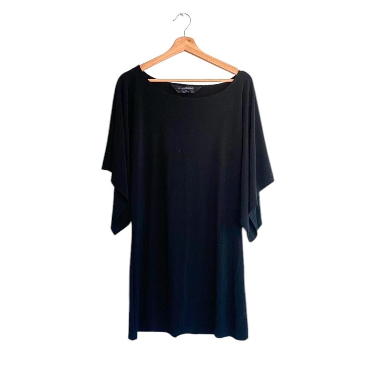 Norma Kamali NORMA KAMALI BLACK MINI DRESS WOMENS SIZE LARGE Size L / US 10 / IT 46 - 1 Thumbnail