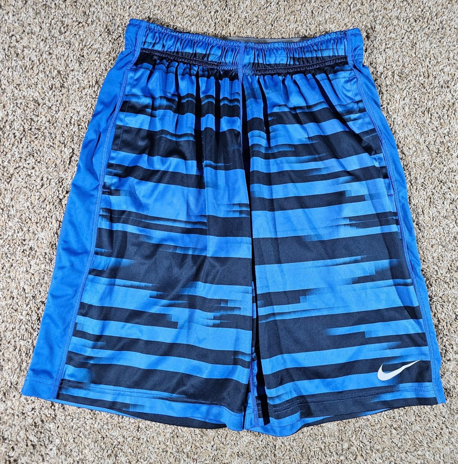 Nike Nike Basketball Shorts Blue Athletic Training Men S Dri-Fit Size US 30 / EU 46 - 1 Thumbnail