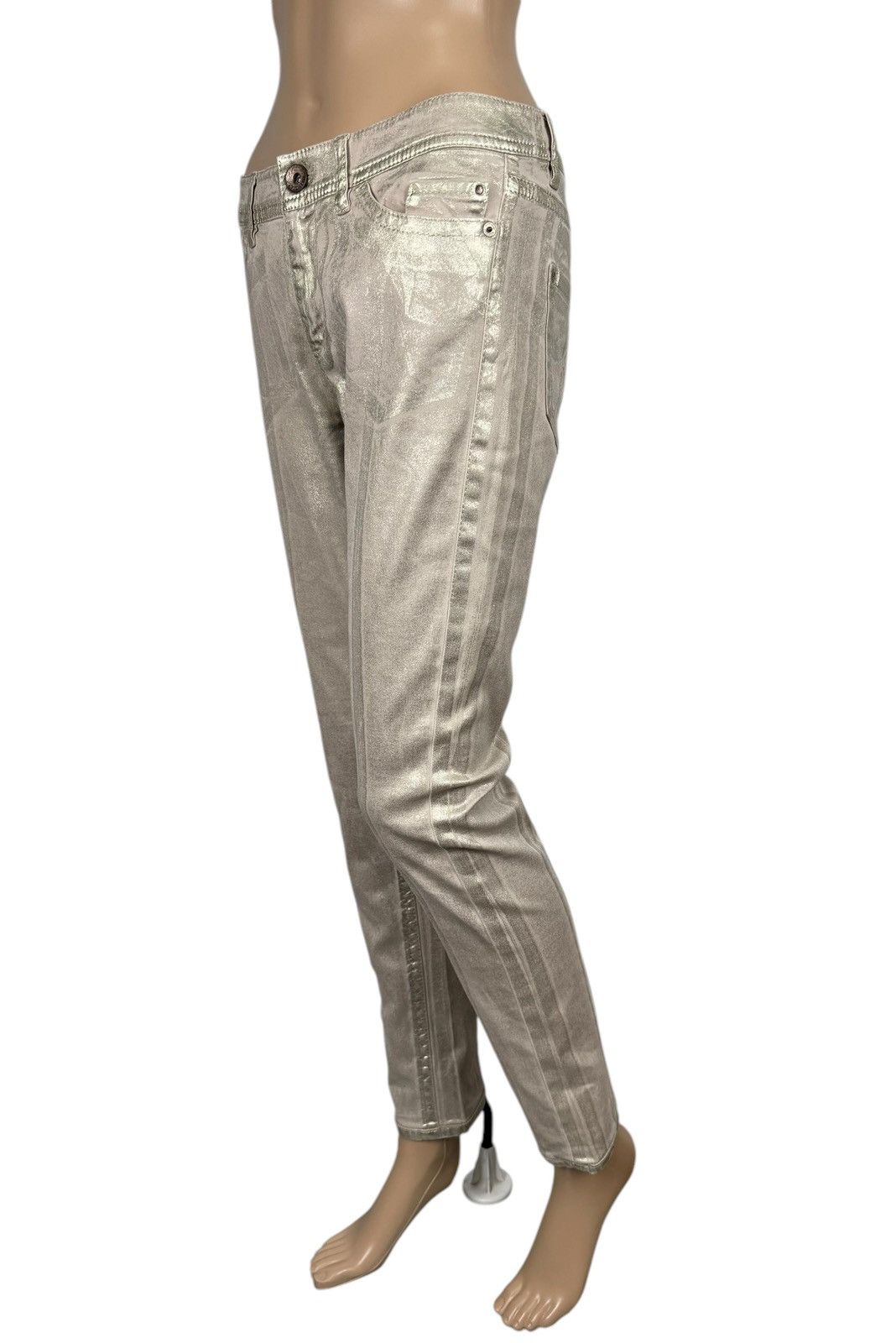 Other Marc Cain Waxed Glitter Slim Jeans size 3 Size 28" / US 6 / IT 42 - 1 Thumbnail