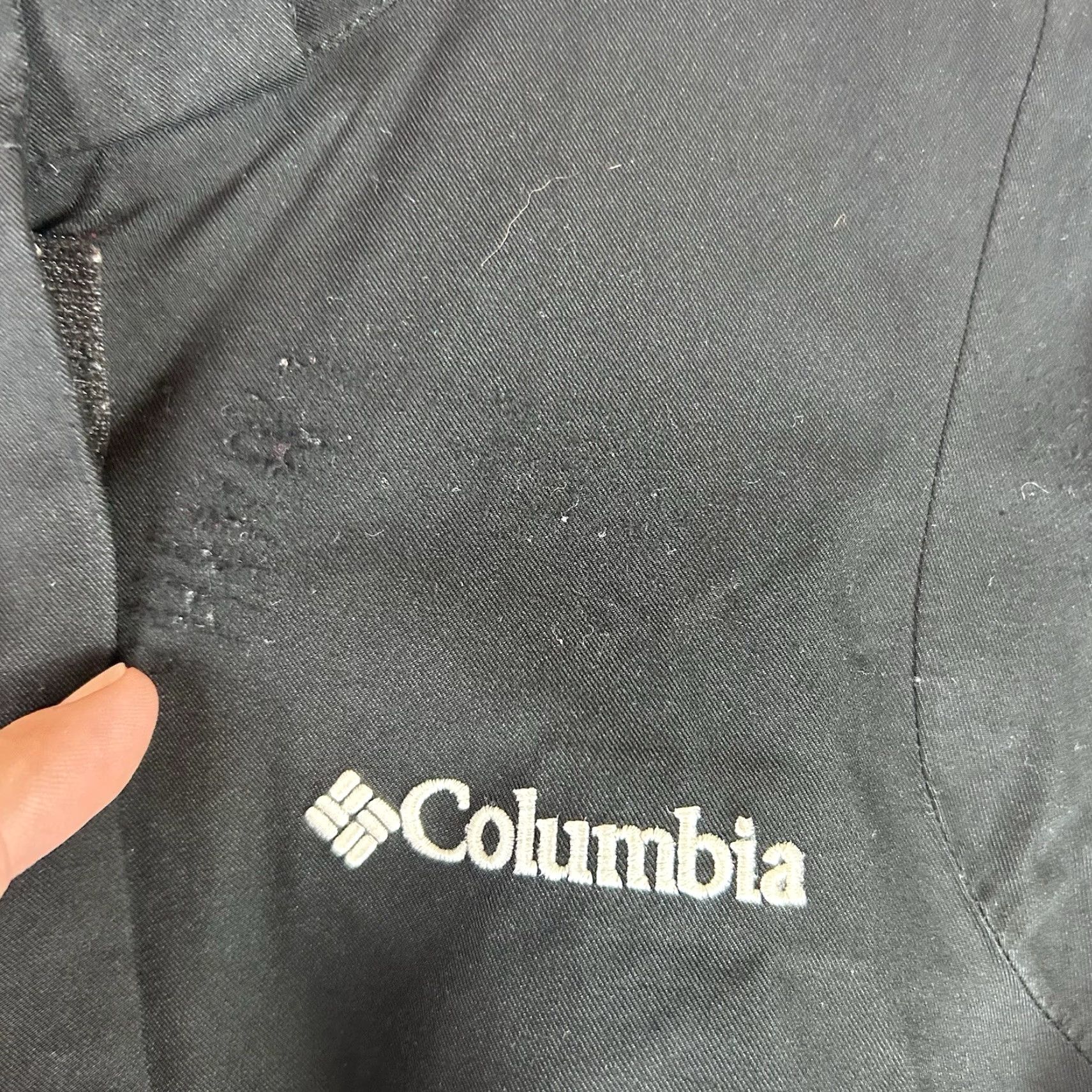 Vintage Columbia Jacket Womens XS Omni Heat Black (No Hood) Regular Fit Mid-Length Solid Softshell Outdoor Halloween-style? Size XS / US 0-2 / IT 36-38 - 7 Thumbnail