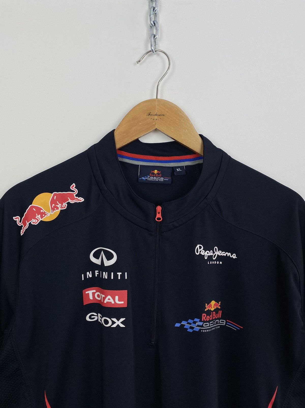Red Bull Red Bull Racing Formula 1 Jersey 1/4 Zip Shirt Mens Size XL Size US XL / EU 56 / 4 - 2 Thumbnail