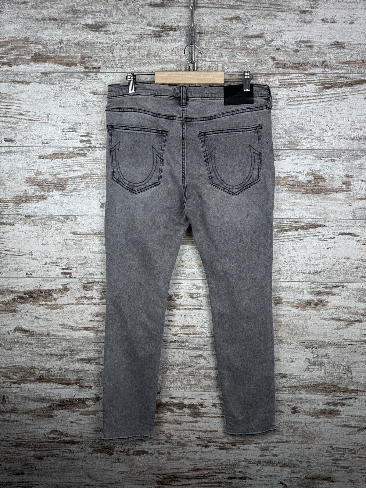 Japanese Brand × True Religion × Vintage Mens Vintage True Religion rocco jeans relaxed skinny denim Size US 32 / EU 48 - 12 Thumbnail