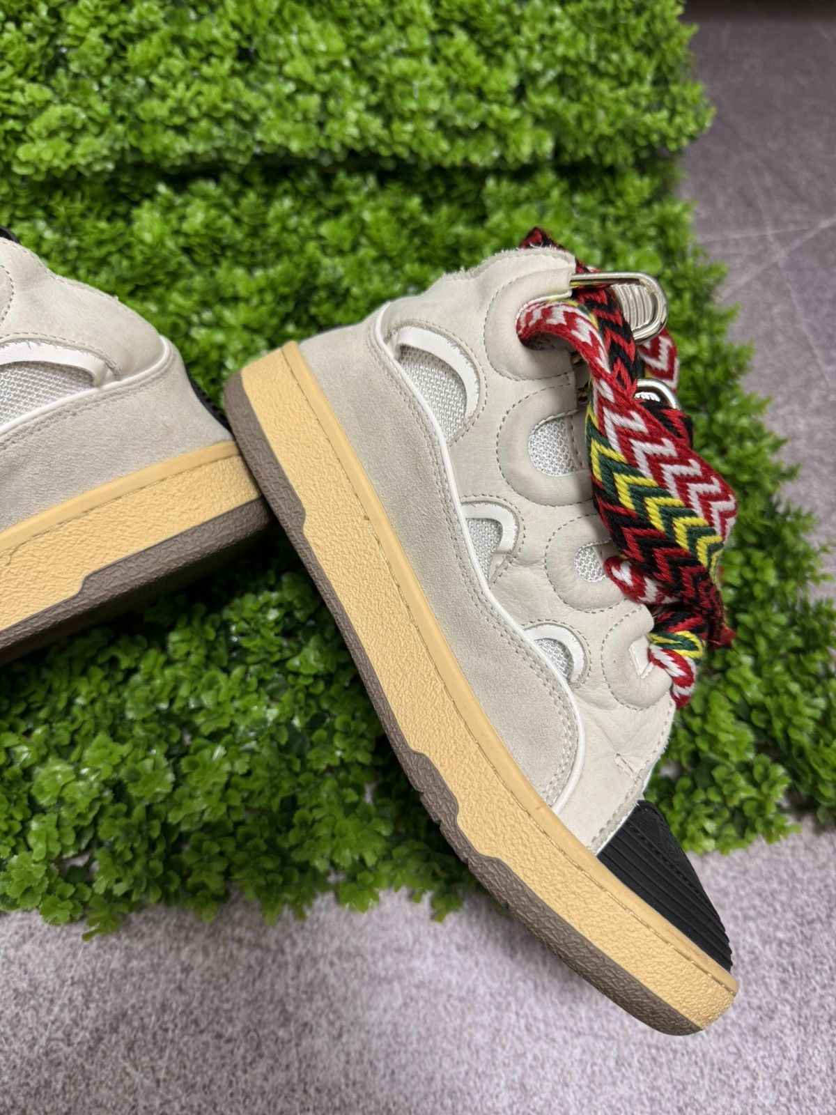 Lanvin Lanvin Curb Sneakers - Size 38/8 Size US 8 / IT 38 - 6 Thumbnail