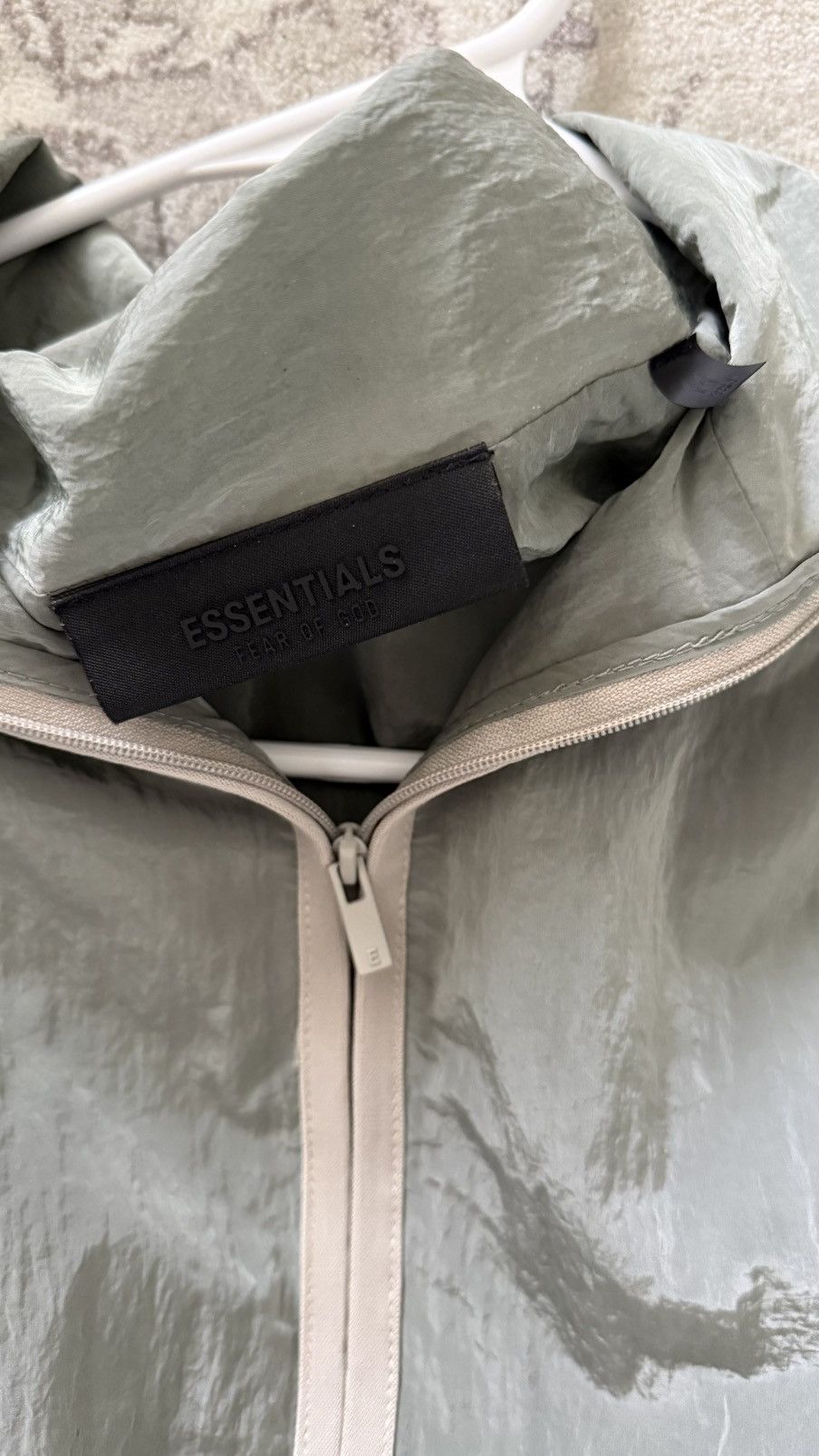 Essentials Fear of God Essentials Nylon Half Zip Pullover Green M Size US M / EU 48-50 / 2 - 2 Thumbnail