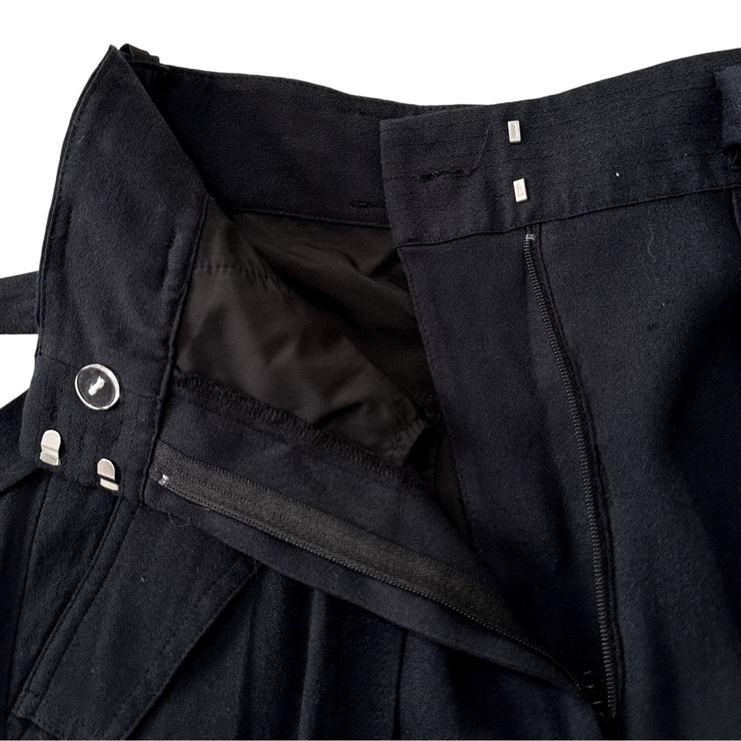 Ulla Johnson Ulla Johnson Alandra Wide Leg Pants Raven Black Size 4 NWT Size 27" / US 4 / IT 40 - 10 Thumbnail