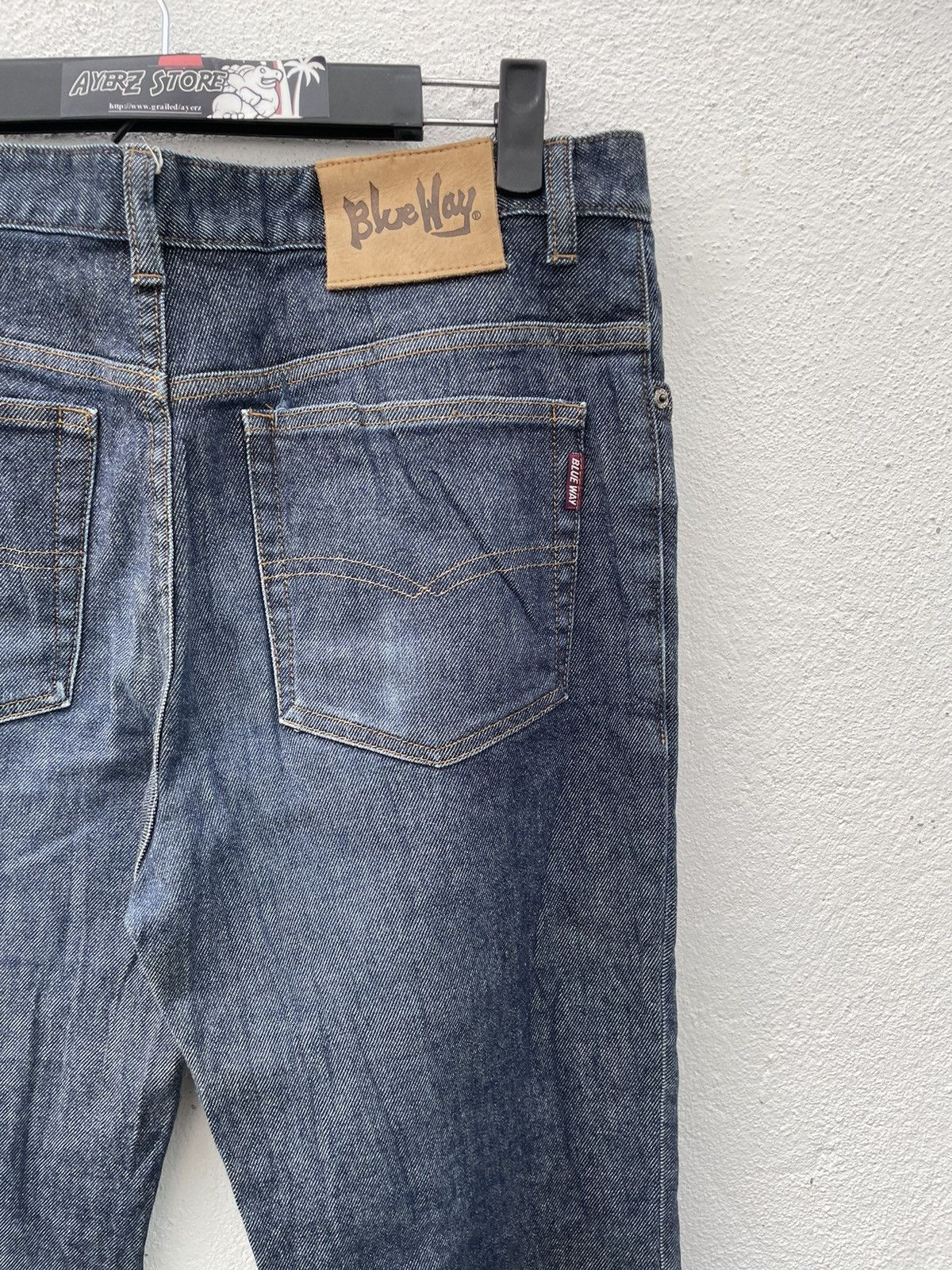 Japanese Brand Japan Brand Blue Way Flare Jeans Size US 31 - 7 Thumbnail