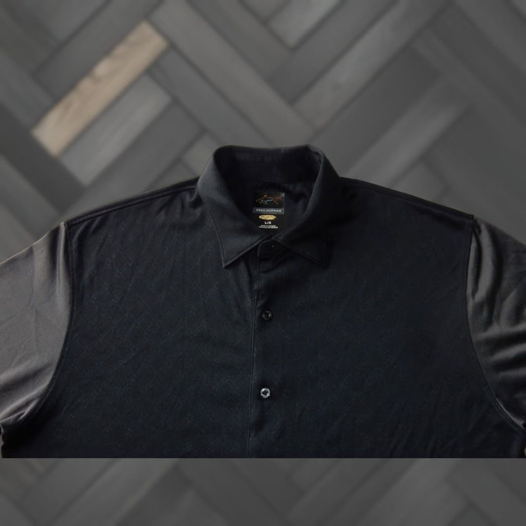 Vintage Greg Norman Men's Short Sleeve Button Front Shirt Size L Size US L / EU 52-54 / 3 - 1 Thumbnail