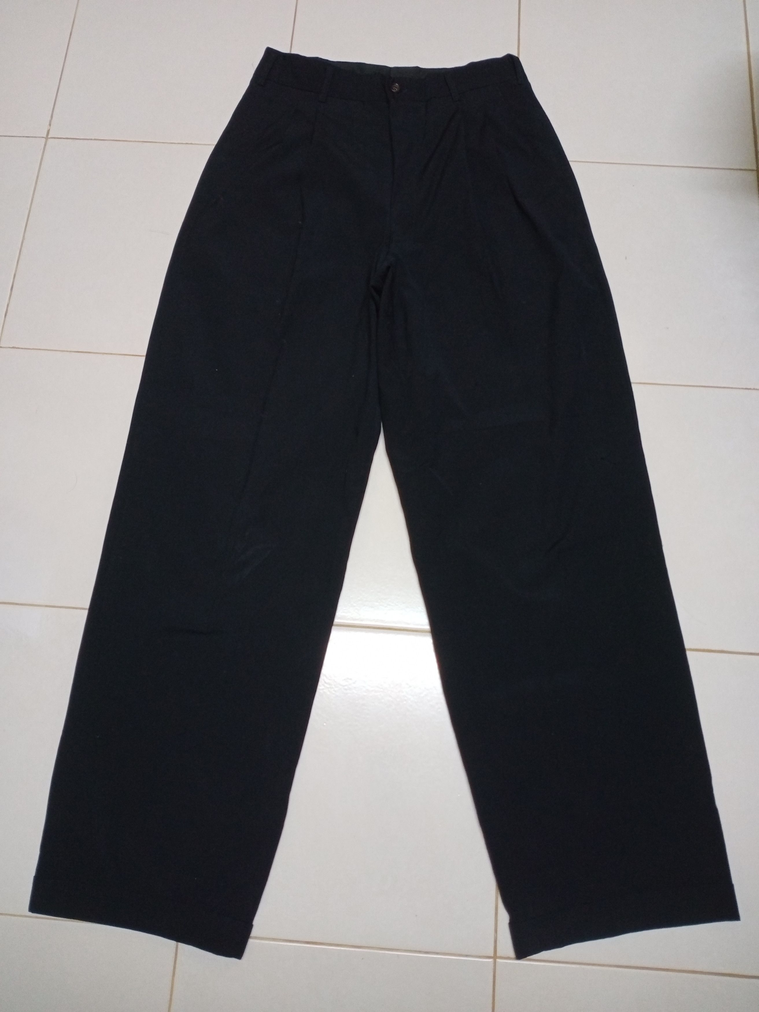 Comme des Garcons Rare Vintage Comme Des Garcons Homme Wool Laine Pants Size US 27 - 1 Thumbnail