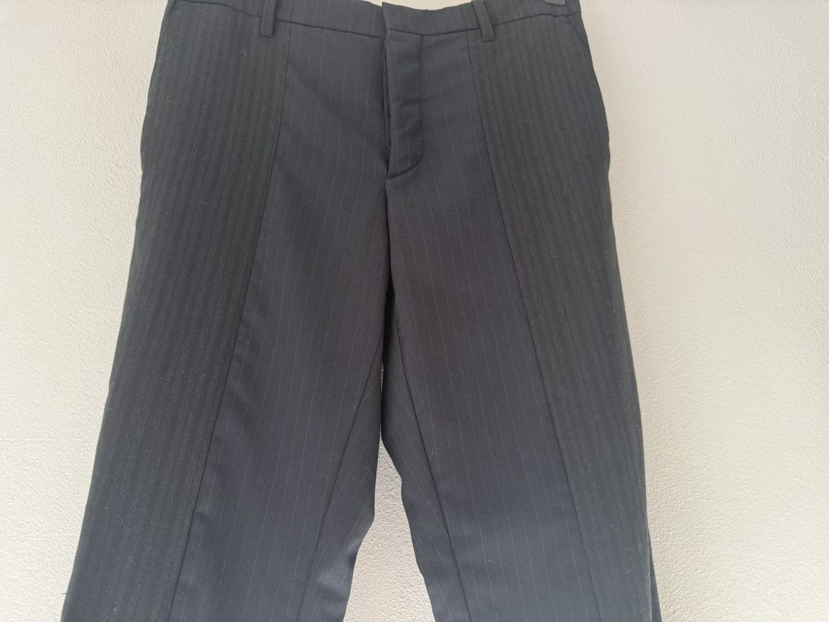 H&M × Maison Margiela H&M x Maison Martin Margiela Pinstripe Wool Trousers Size US 32 / EU 48 - 3 Thumbnail