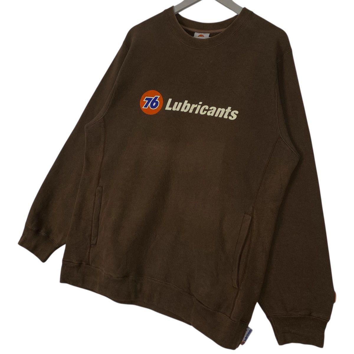 Other Vintage 76 Lubricant Sweatshirt Crewneck Brown Back Hit Logo Size US M / EU 48-50 / 2 - 2 Thumbnail