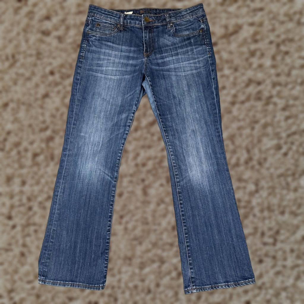 Vintage KUT from the Kloth Jeans Womens 10P Blue Bootcut Stretch Denim Mid Rise 32x29 Size 32" / US 10 / IT 46 - 1 Thumbnail