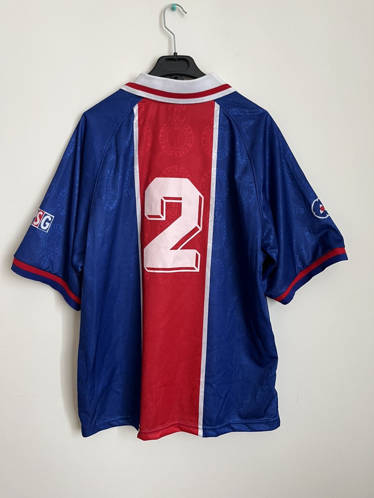 Nike Paris Saint-Germain 1996–97 Home Kit Size US XL / EU 56 / 4 - 11 Thumbnail