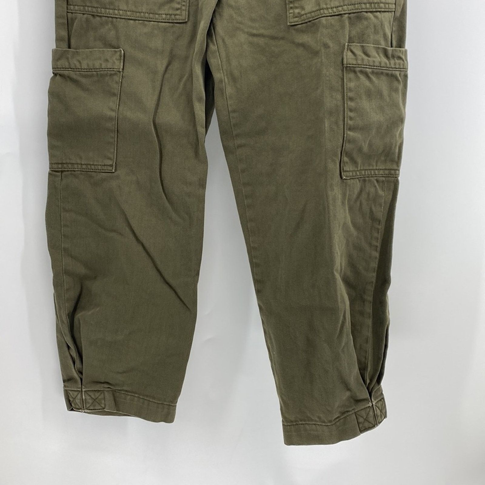 Banana Republic Banana Republic Cargo Ankle Pants green Pockets barrel chic Size 26" / US 2 / IT 38 - 3 Thumbnail