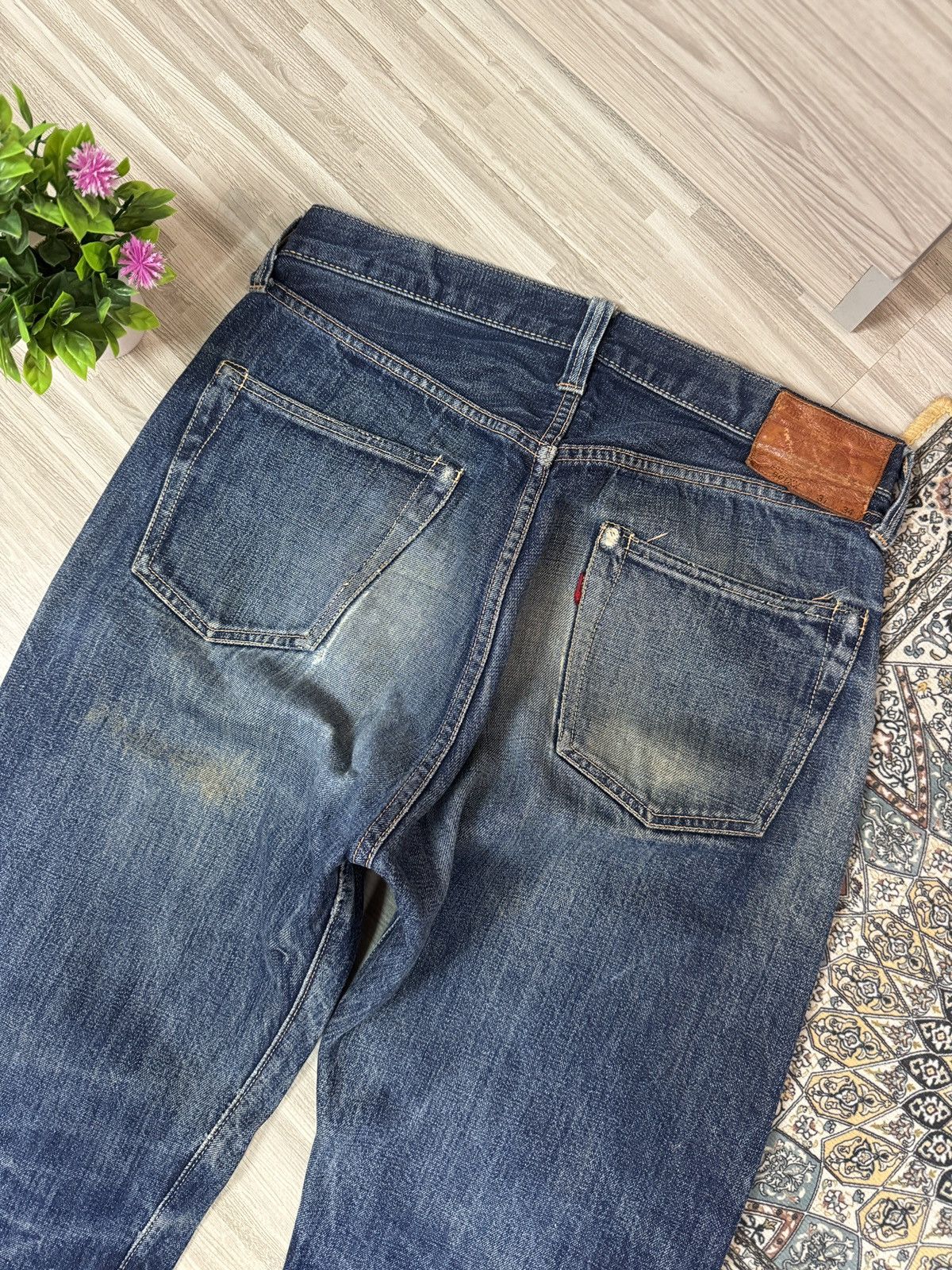 Freewheelers Vintage "Vanishing West" 601XX 1951 Selvedge Denim Size US 30 / EU 46 - 8 Thumbnail